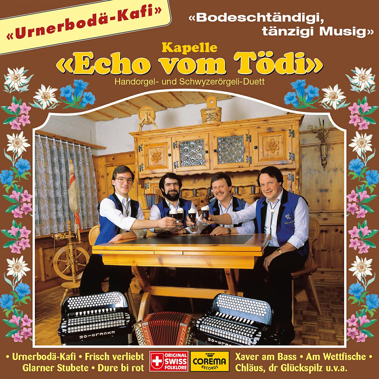 Kapelle Echo vom Tödi - Mit de Kollege bim Coiffeur-Jass (Schwyzerörgeliduett)