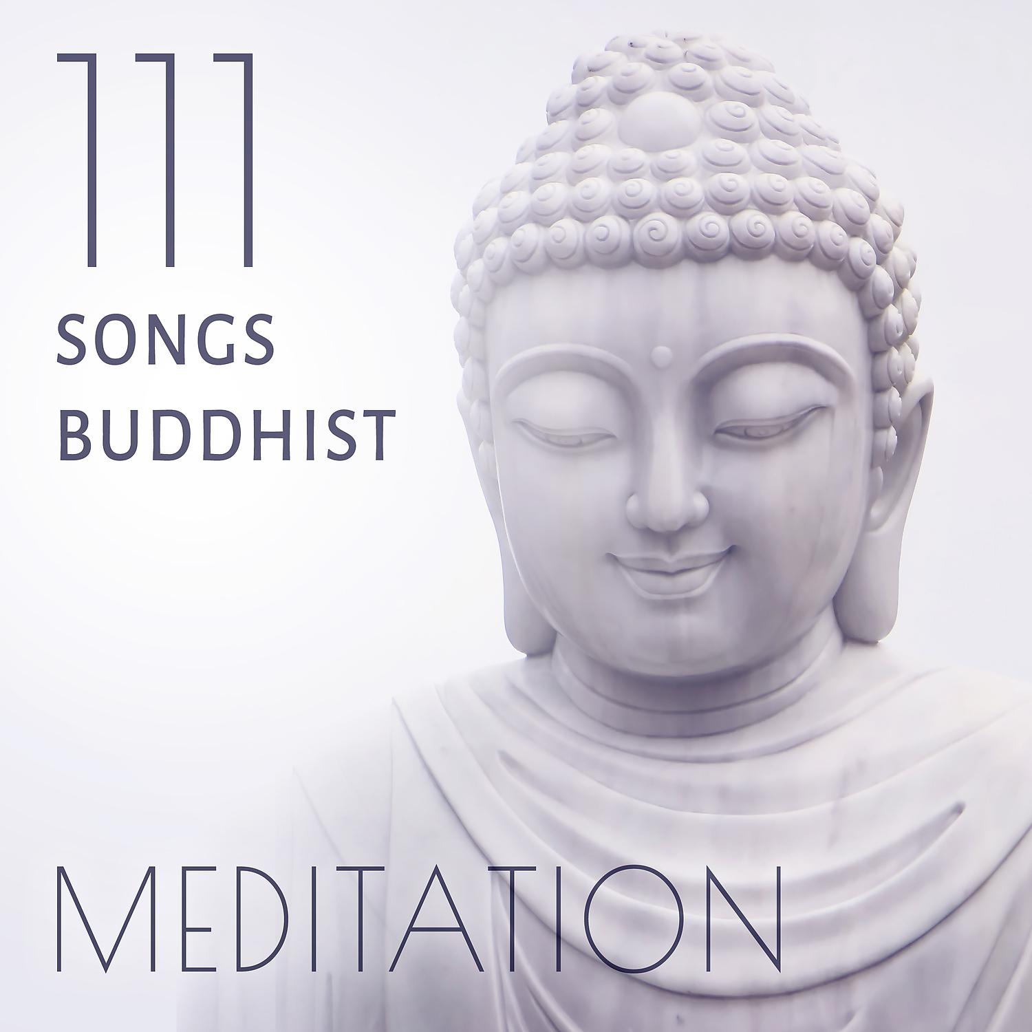 Постер альбома 111 Songs Buddhist Meditation: Tibetan Singing Bowls, Chakra Healing and Balancing, Relaxing Music with Sounds of Nature, Reiki, Yoga Music