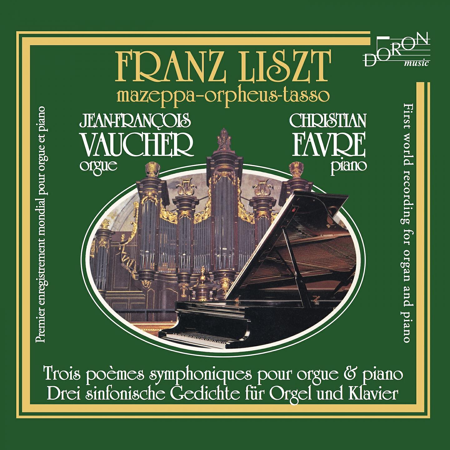 Jean-François Vaucher - Mazeppa, S. 100: II. Un poco meno presto (Arr. for Organ & Piano)