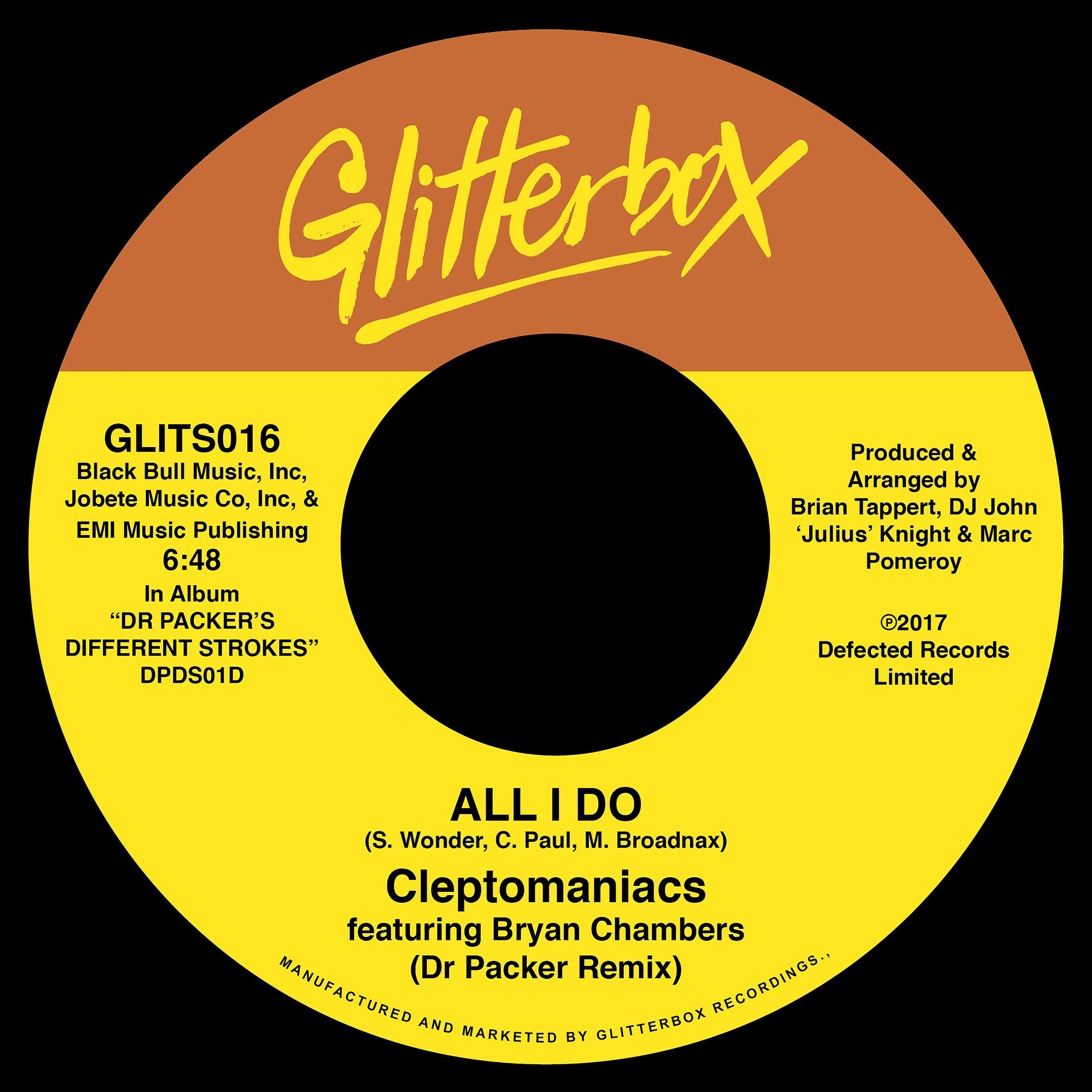 Cleptomaniacs - All I Do (feat. Bryan Chambers) [Dr Packer Remix]