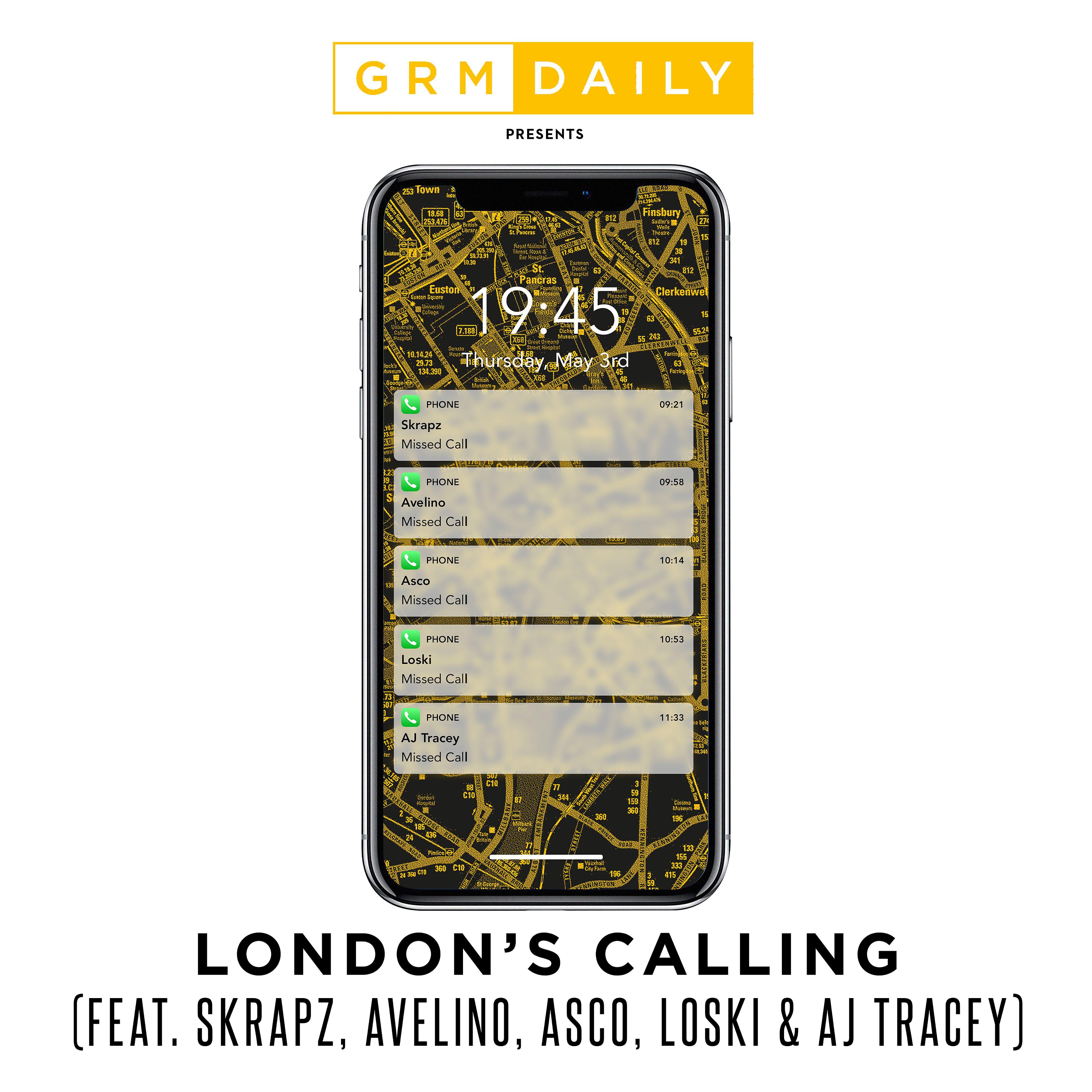 Постер альбома London's Calling (feat. Skrapz, Avelino, Asco, Loski & AJ Tracey)