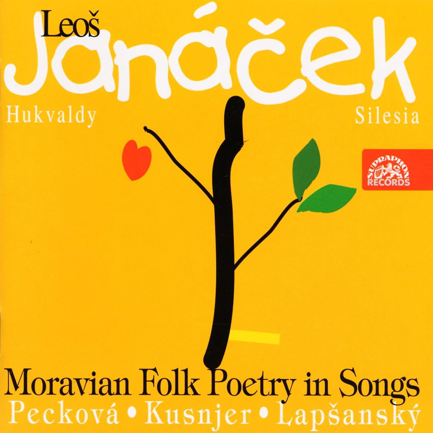 Постер альбома Janáček: Moravian Folk Poetry in Songs