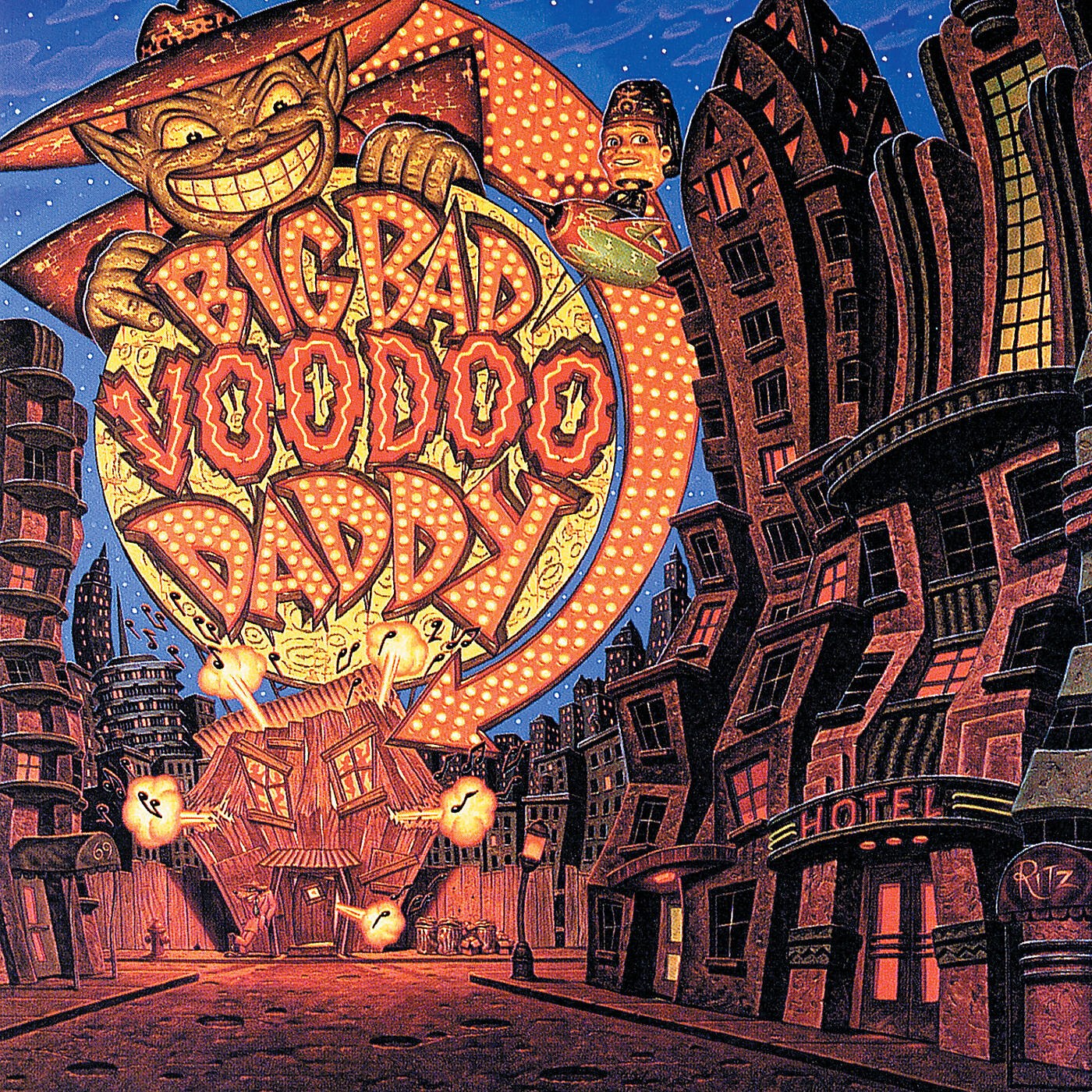 Big Bad Voodoo Daddy - You & Me & The Bottle Makes 3 Tonight (Baby) (Album Version)