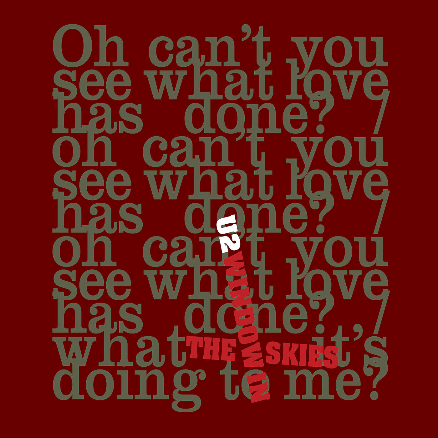 U2 - Window In The Skies (Single Version)