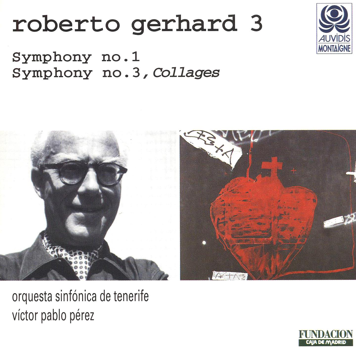Постер альбома Gerhard: Symphony No. 1 & Symphony No. 3
