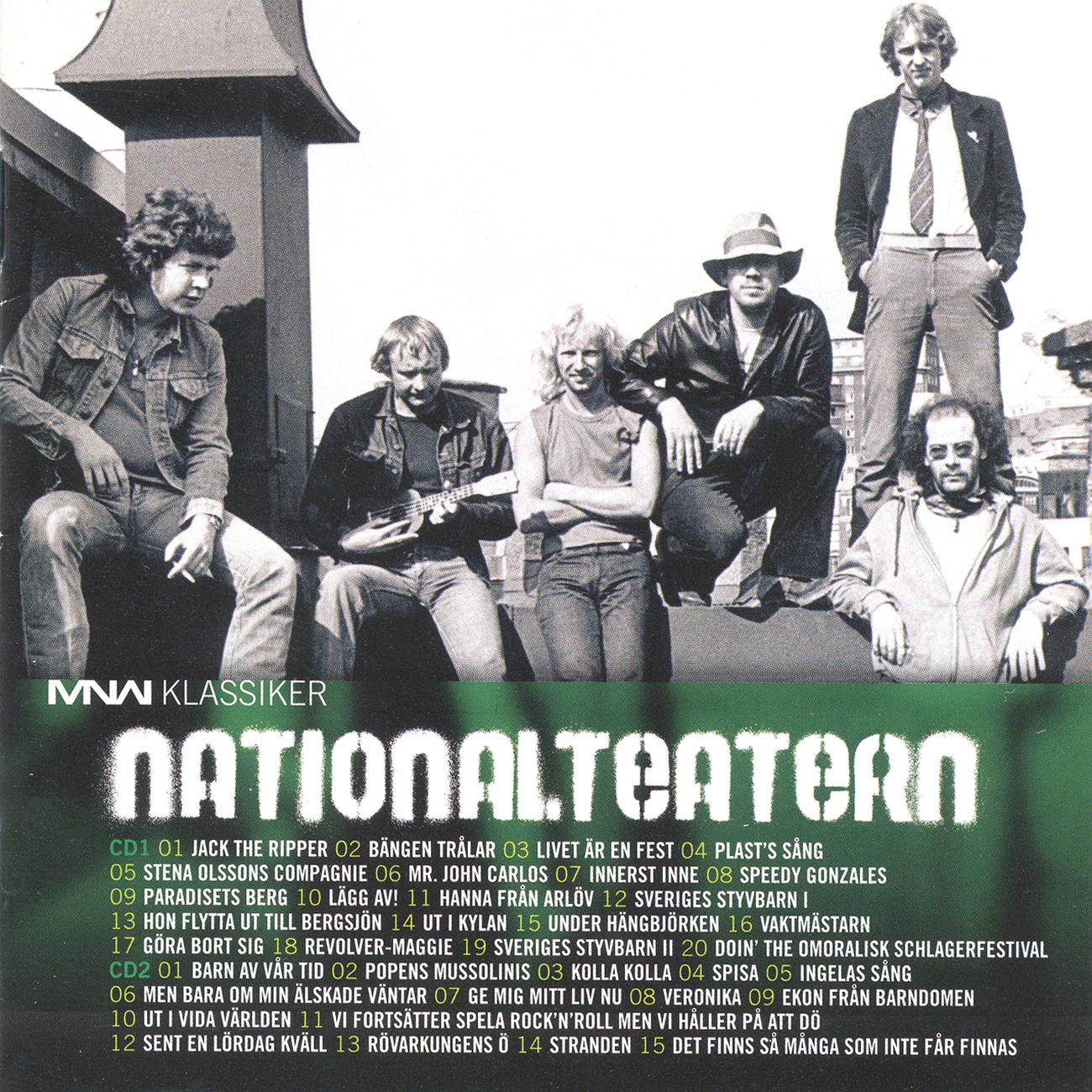 Постер альбома MNW Klassiker - Nationalteatern