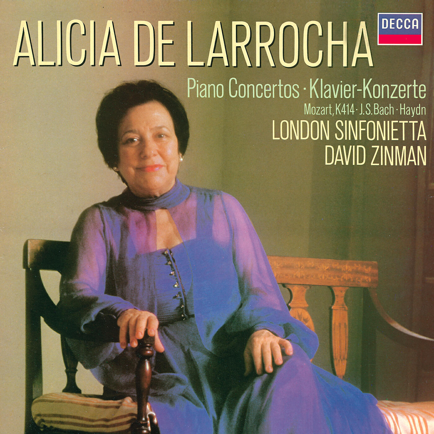 Alicia De Larrocha - Haydn: Clavier Concerto in D Major, Hob. 18: 2 - 2. Un poco adagio