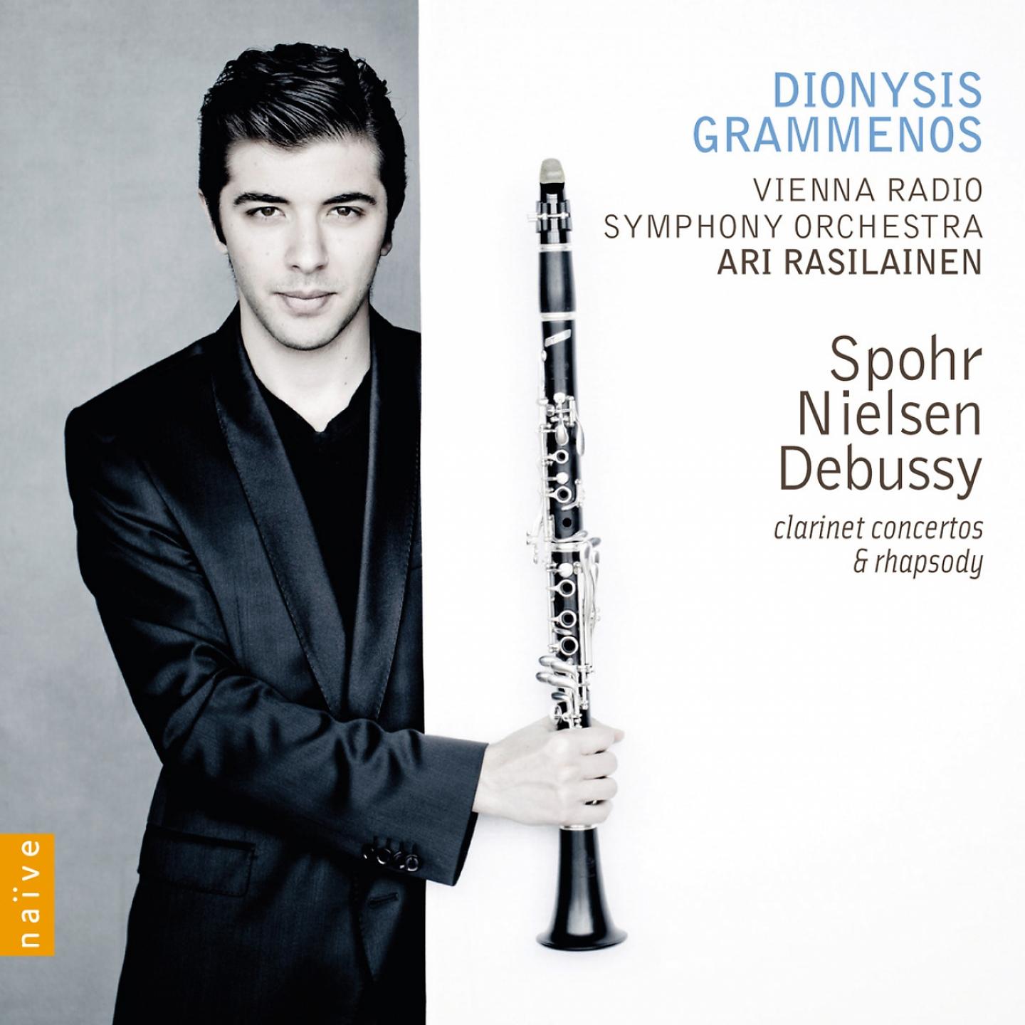 Постер альбома Spohr, Nielsen & Debussy: Clarinet Concertos & Rhapsody
