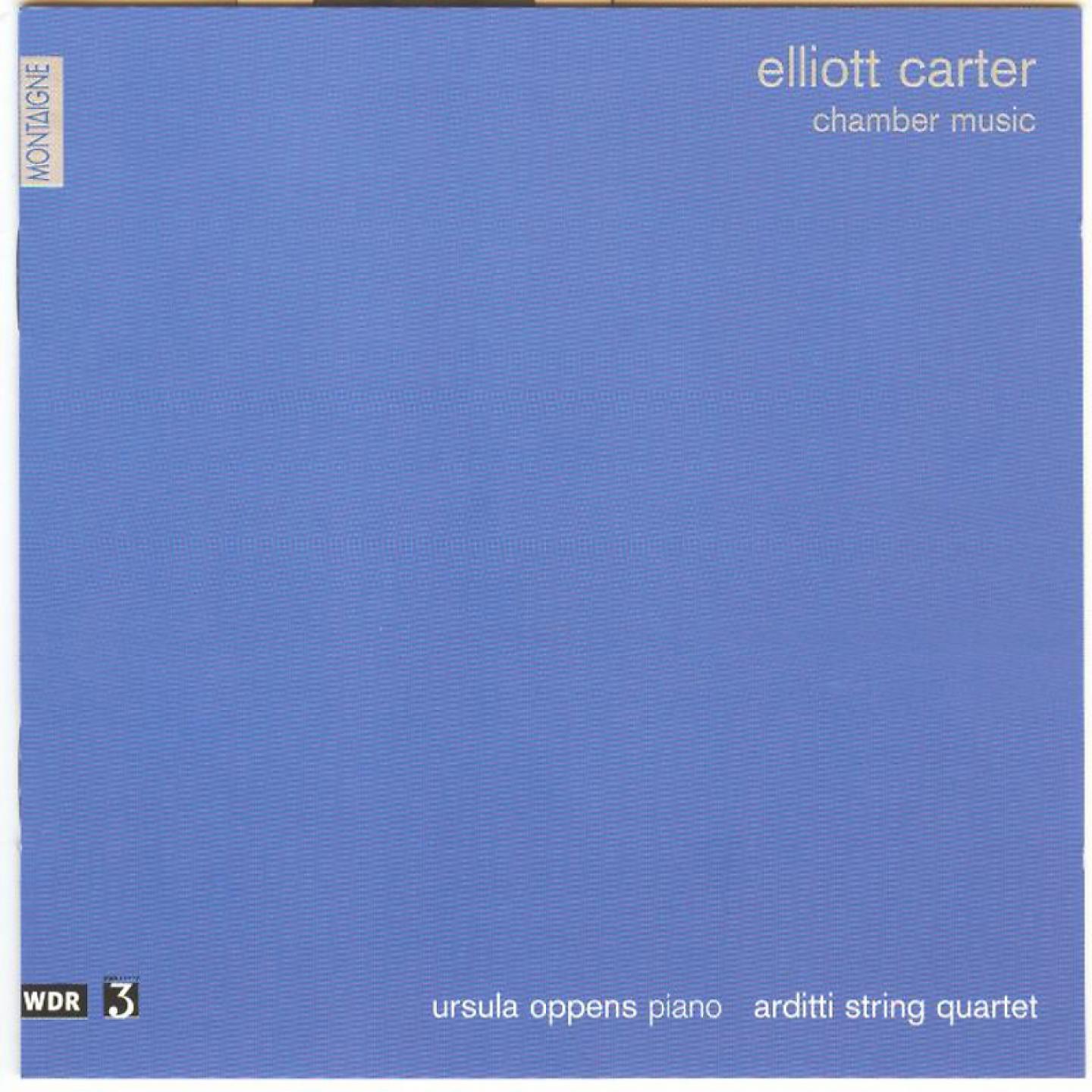 Постер альбома E. Carter: Chamber Music