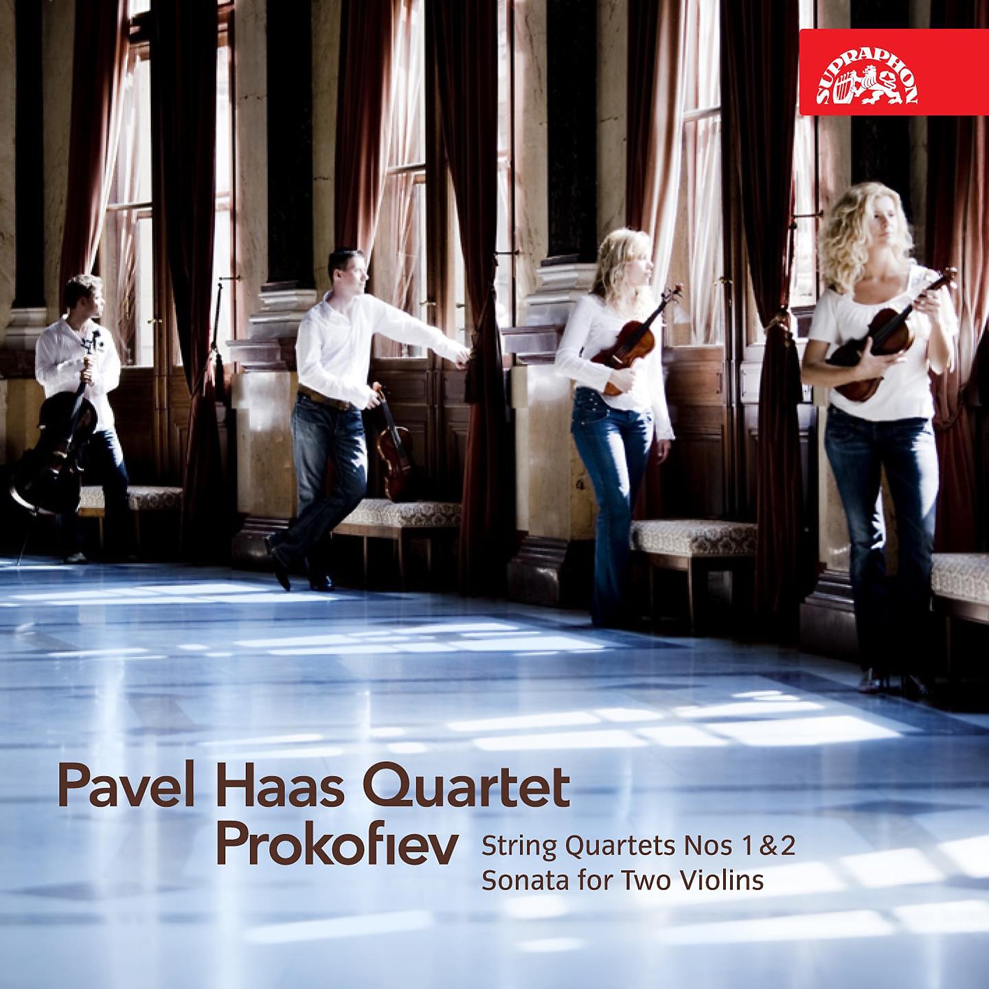 Постер альбома Prokofiev: String Quartets Nos 1 & 2, Sonata for Two Violins