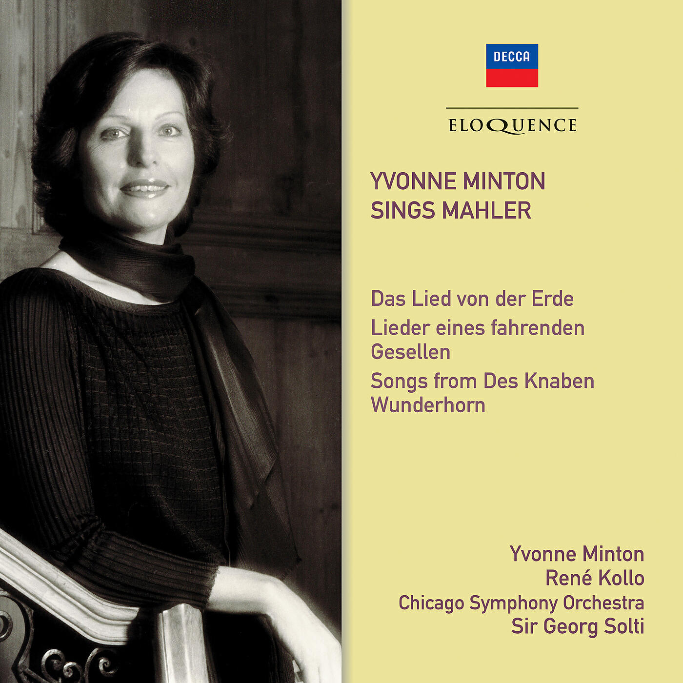 Yvonne Minton - Mahler: Songs from 