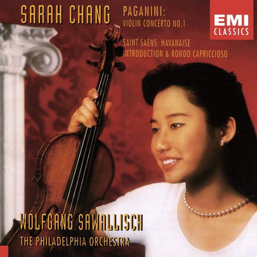 Постер альбома Sarah Chang - Paganini & Saint-Saens Violin Concertos
