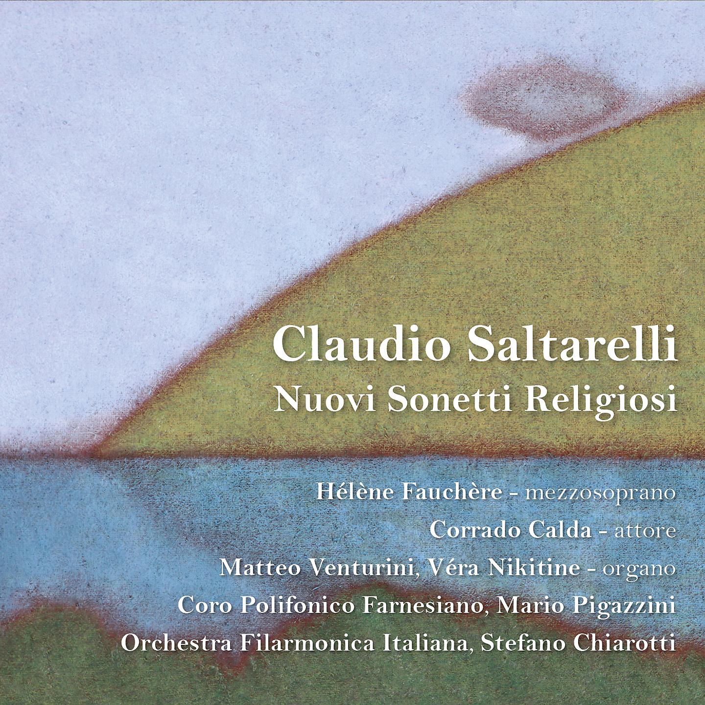 Постер альбома Claudio Saltarelli: Nuovi sonetti religiosi