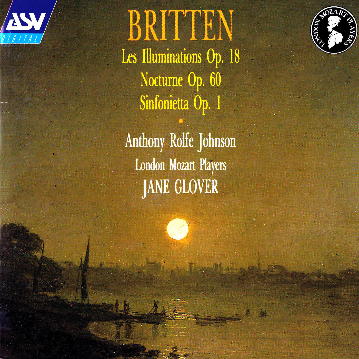 Anthony Rolfe Johnson - Britten: Nocturne, Op. 60 - 1. On a Poet's lips I slept