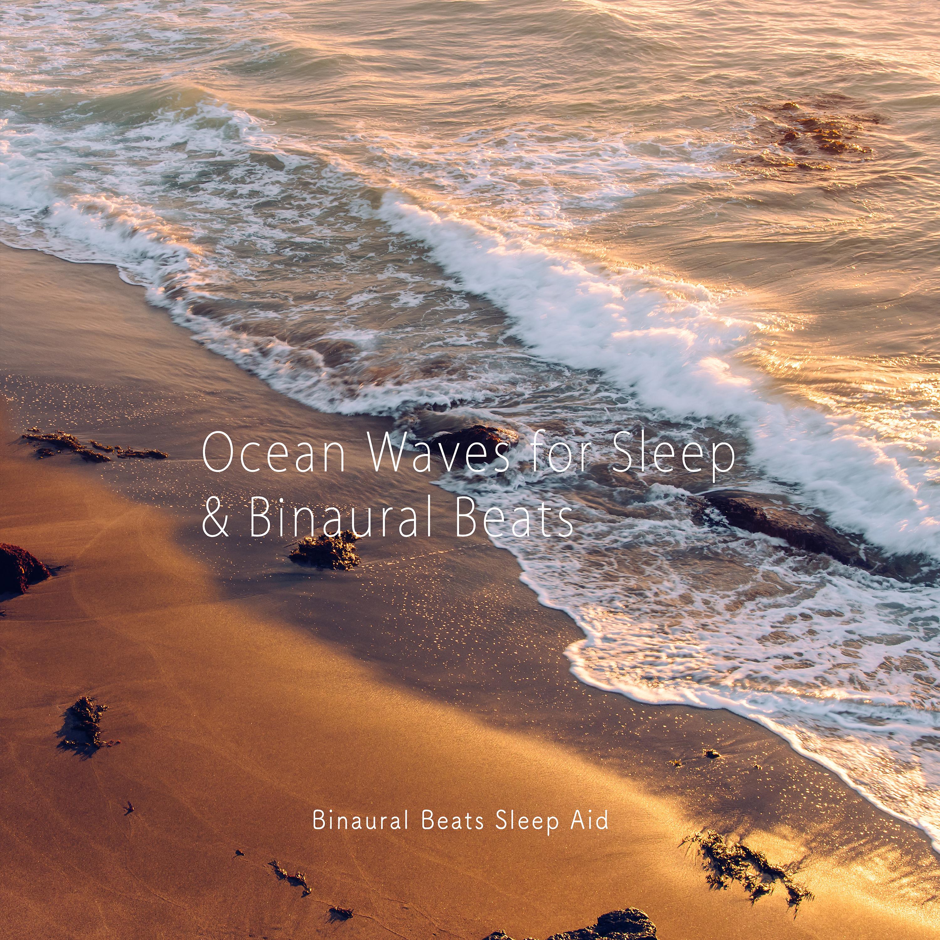 Binaural Beats Sleep Aid - Ocean Waves for Dreaming & Binaural Beats 4hz (Theta Waves)