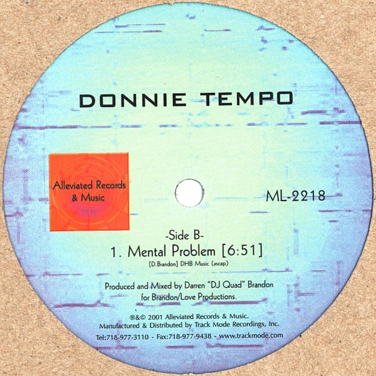 Постер альбома Donnie Tempo E.P.