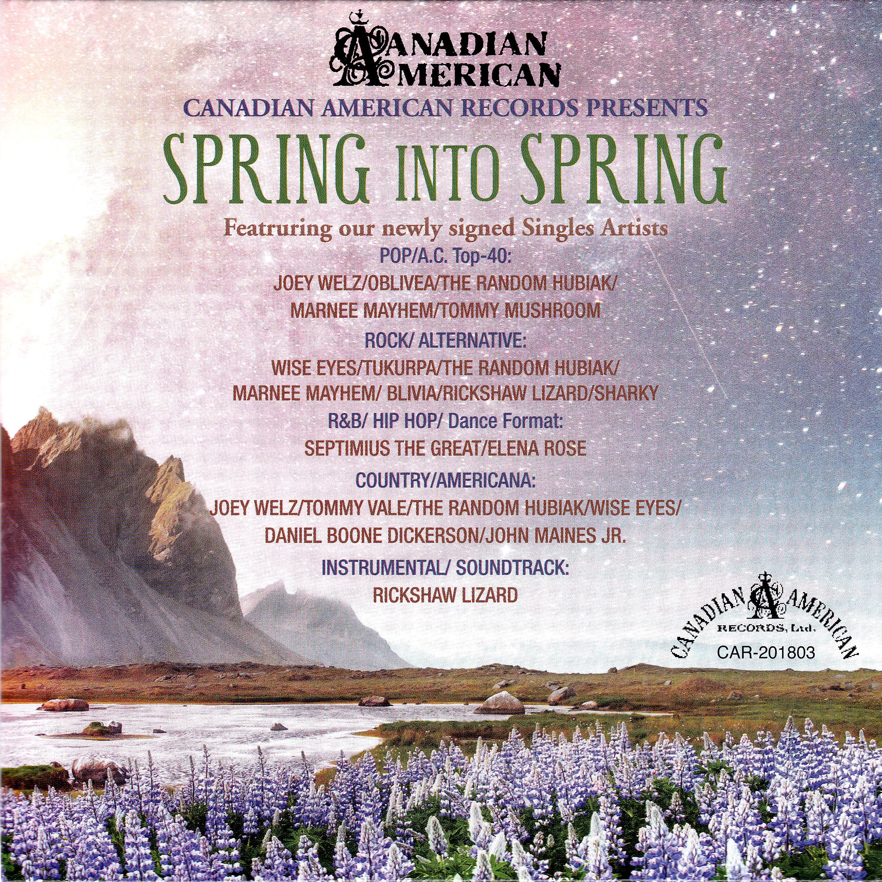 Постер альбома "Spring into Spring Radio Singles"