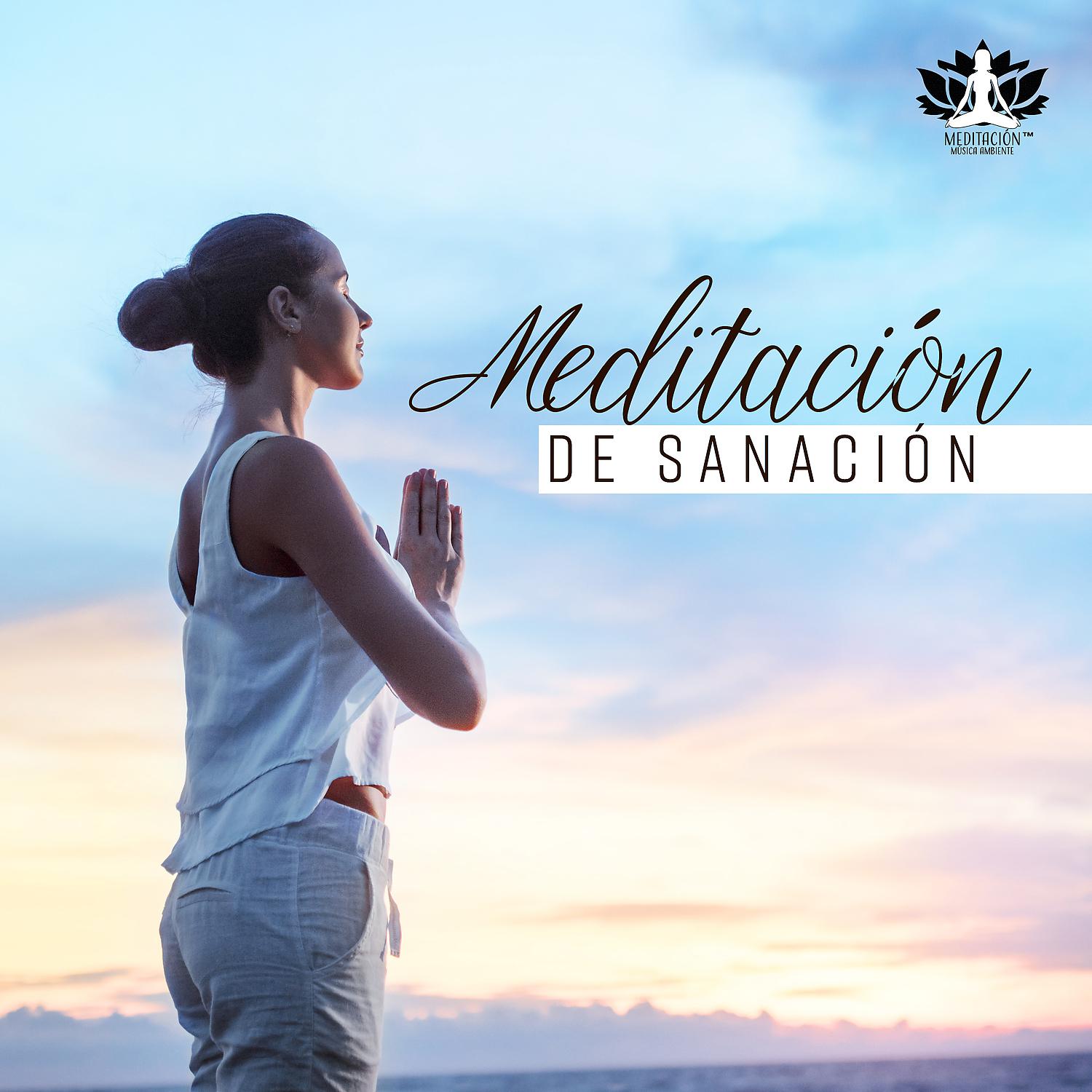 Постер альбома Meditación de Sanación: Música de Yoga, Mente Sana, Cuerpo y Alma, Estrés Extremo y Alivio de la Ansiedad