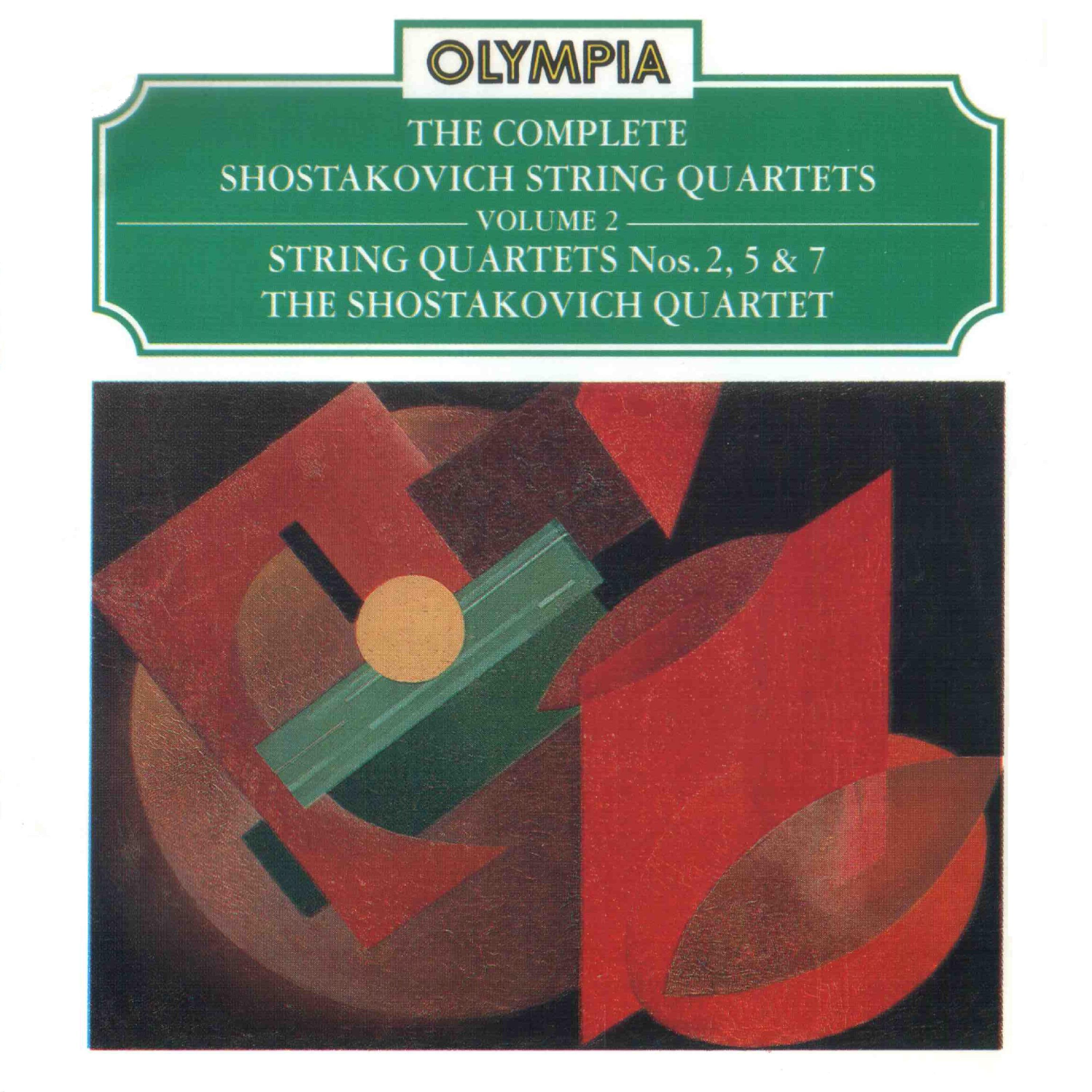 Постер альбома Shostakovich: Complete String Quartets, Vol. 2