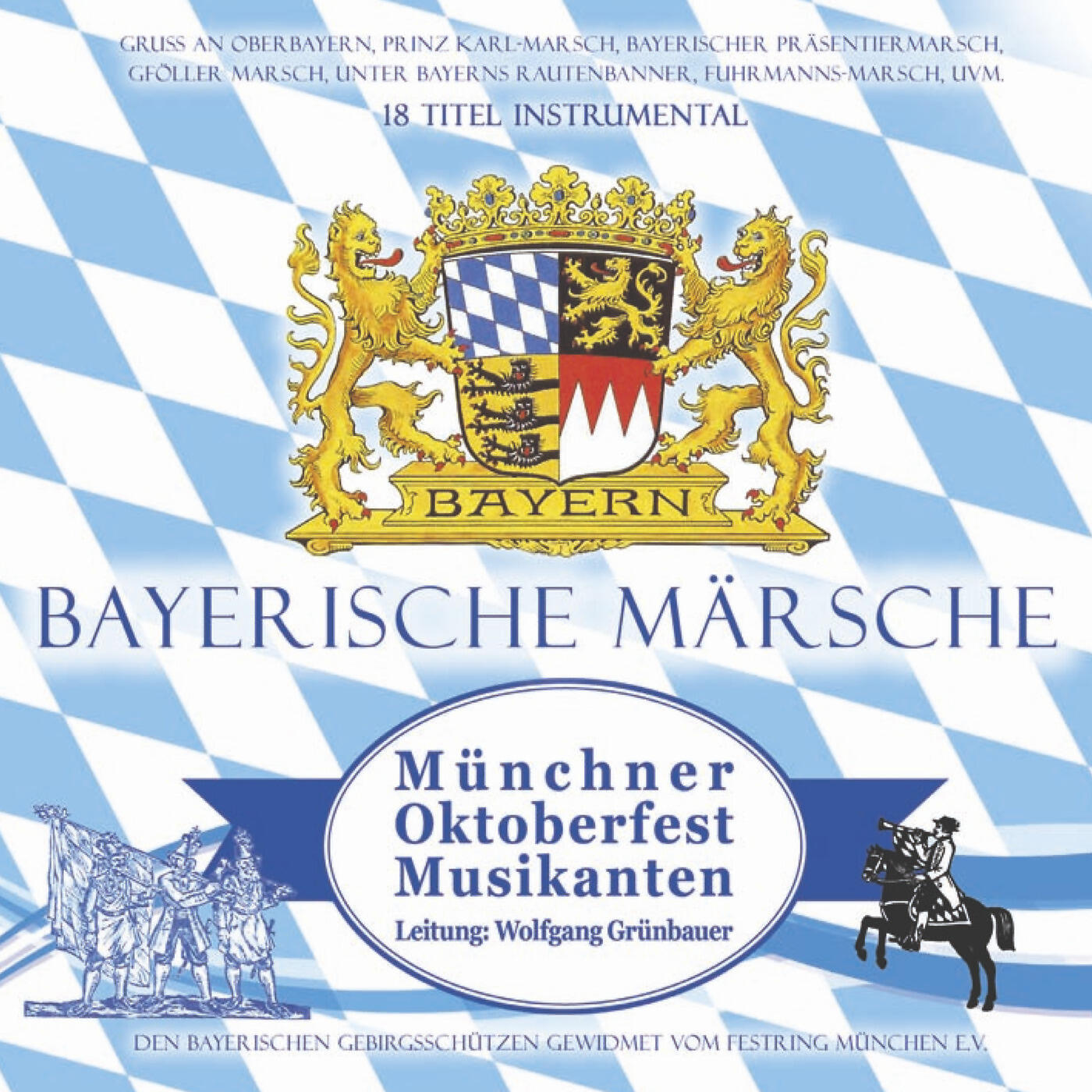 Münchner Oktoberfest Musikanten - Tölzer Schützenmarsch