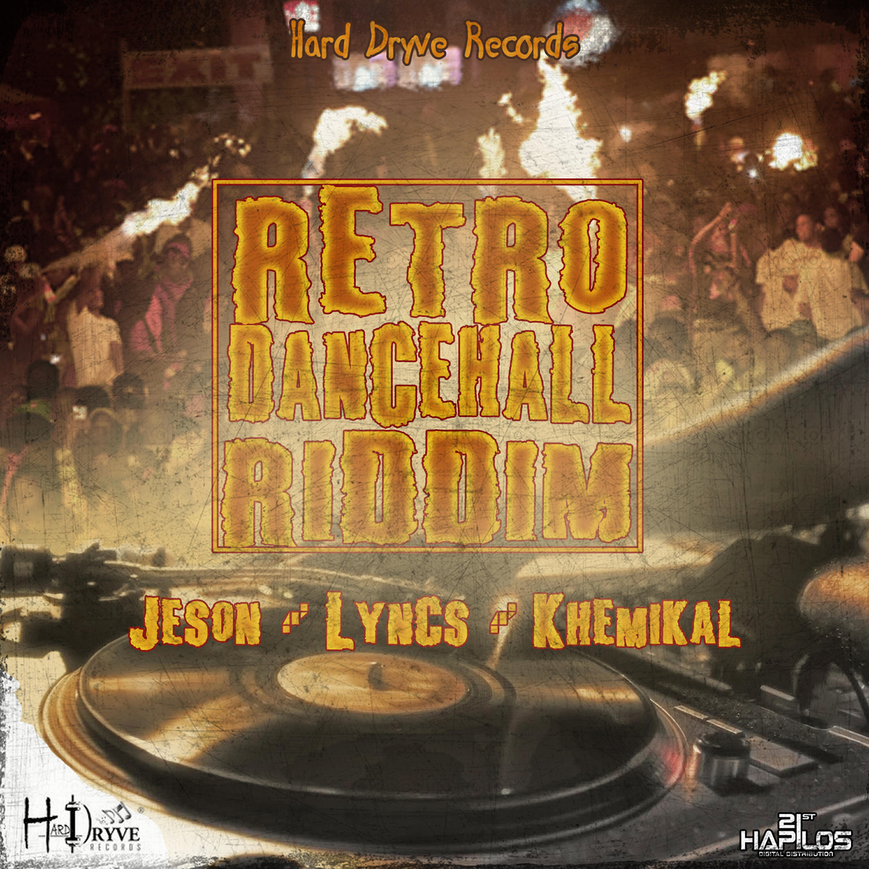 Hard Dryve Records - Retro Dancehall Riddim (Instrumental)