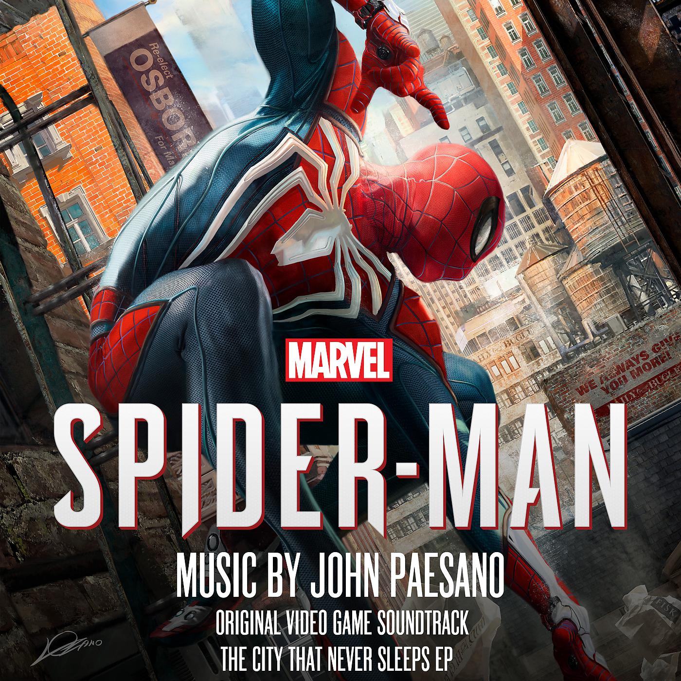 Постер альбома Marvel's Spider-Man: The City That Never Sleeps EP