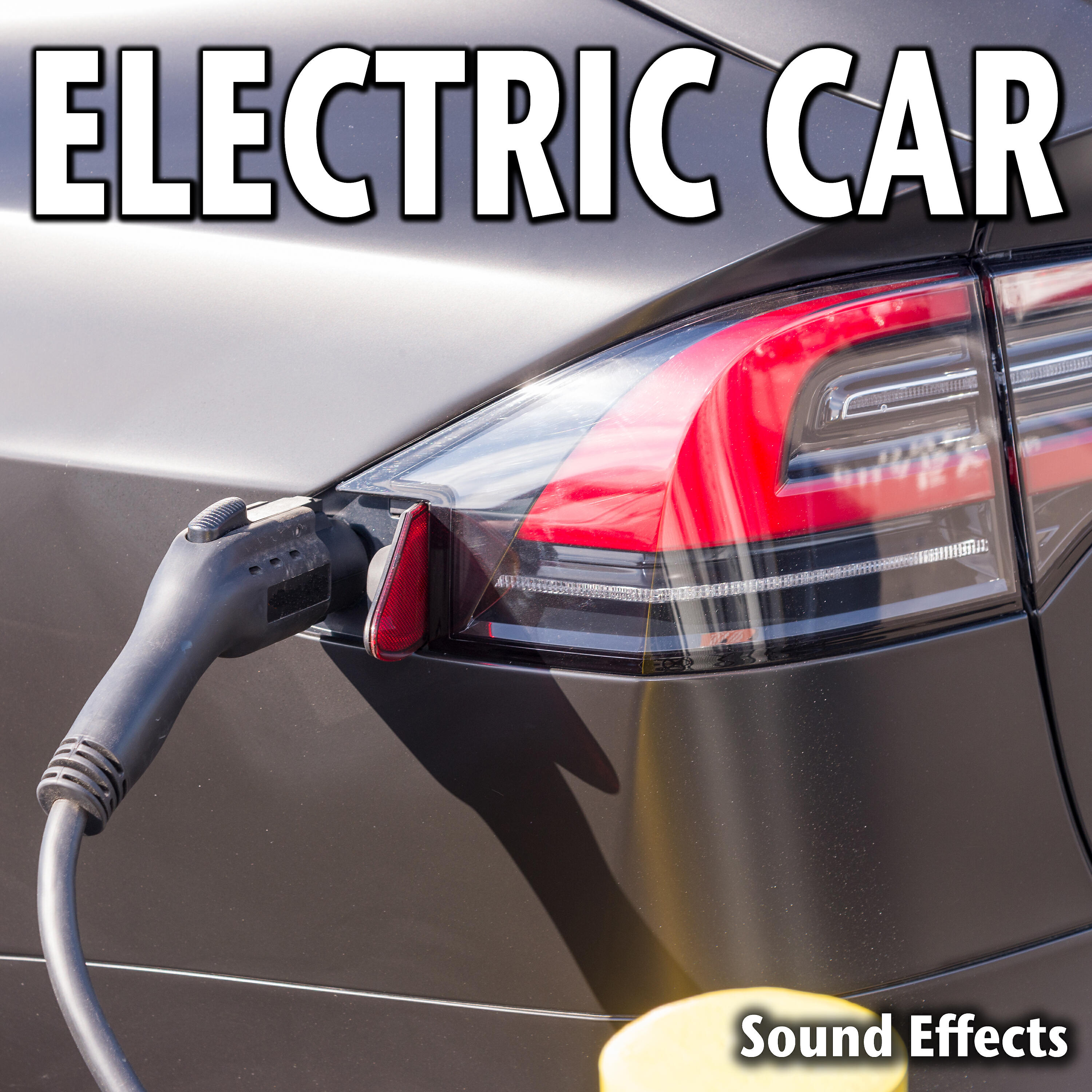 Sound Ideas - Tesla Model S Electric Car External Perspective: Single Long Horn Blast (Version 3)