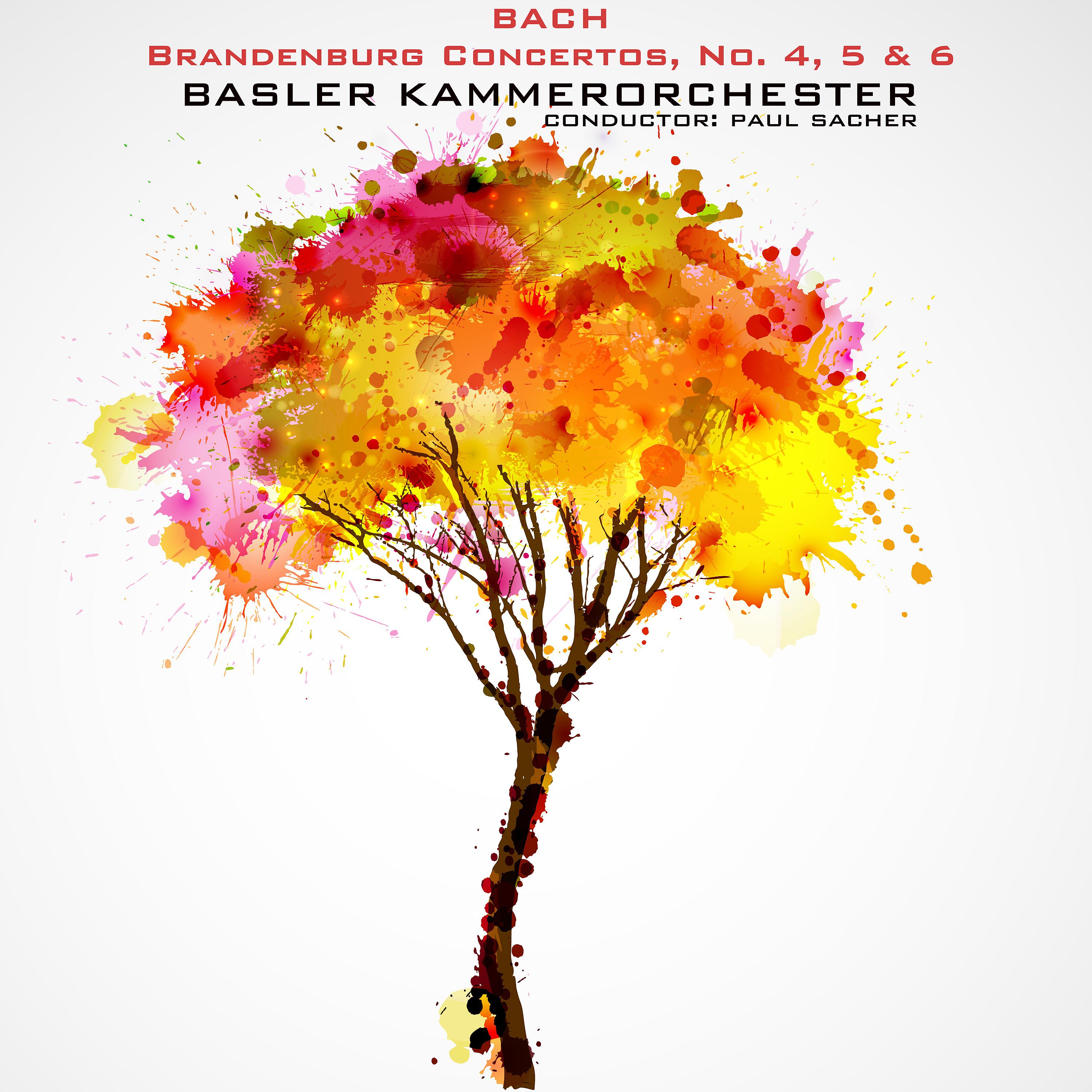 Постер альбома Bach: Brandenburg Concertos, No.4, No.5 & No.6