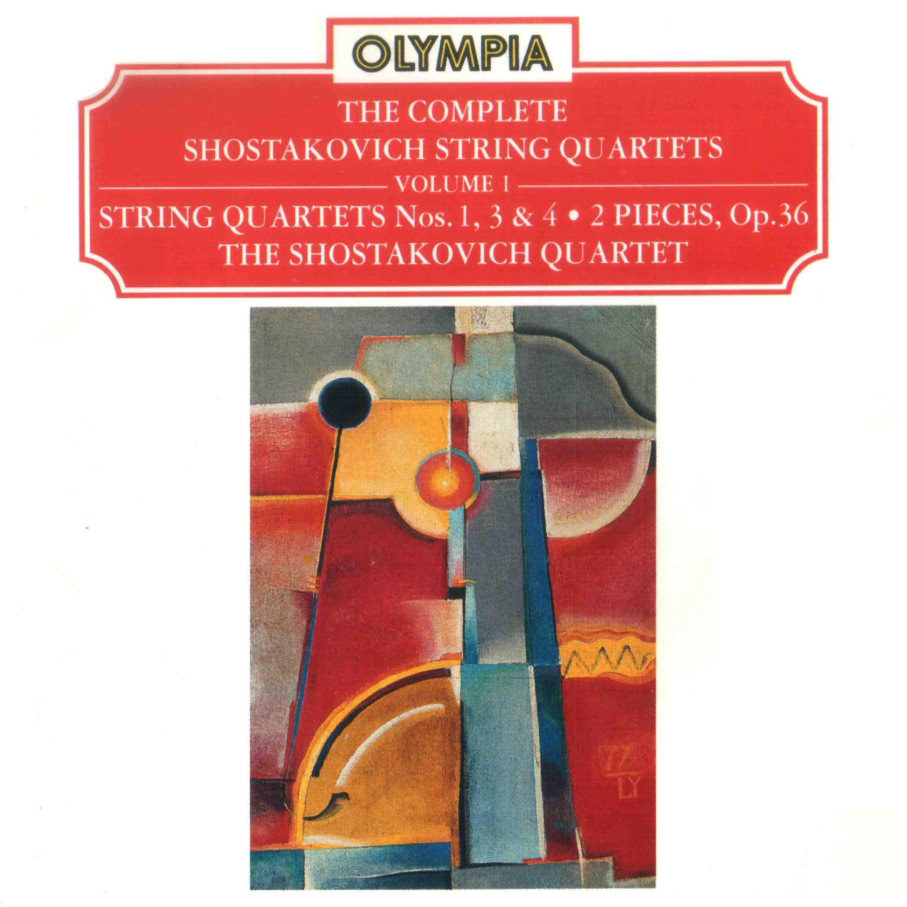 Постер альбома Shostakovich: Complete String Quartets, Vol. 1