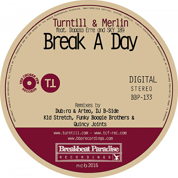 Turntill - Break A Day (feat. Doppia Erre & Sky 189) (Dub:ra & Arteo Remix)