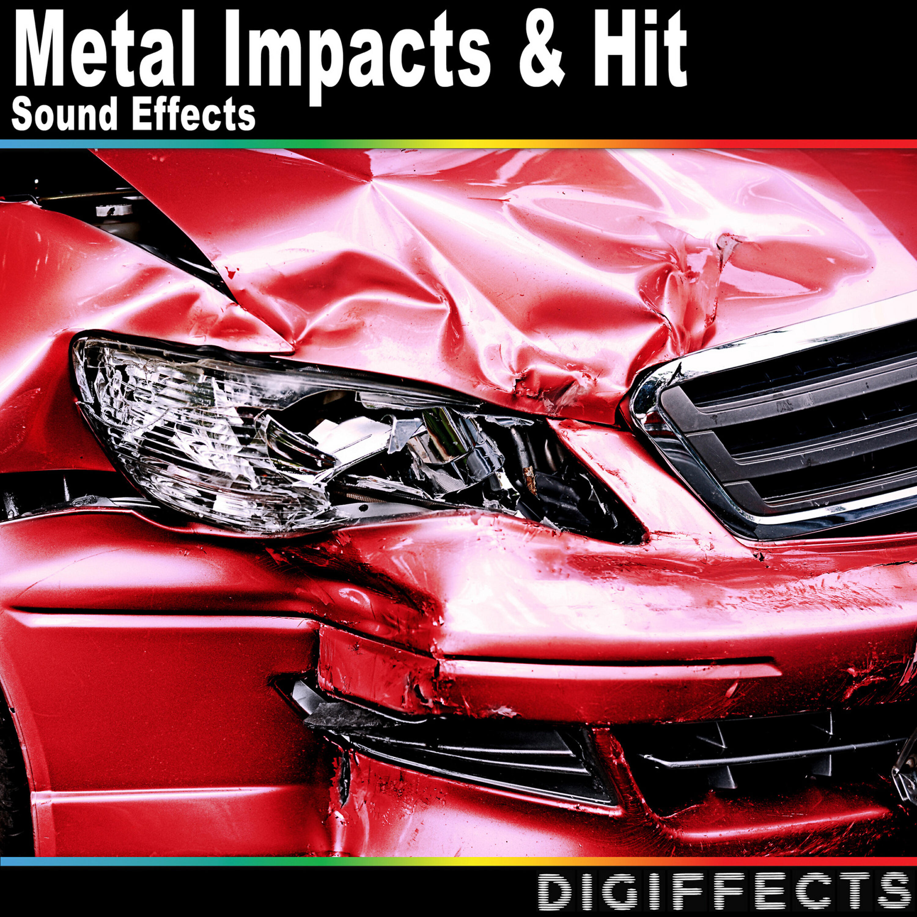 Digiffects Sound Effects Library - Sheet Metal and Wooden Slat Crash with Breaking Version 3
