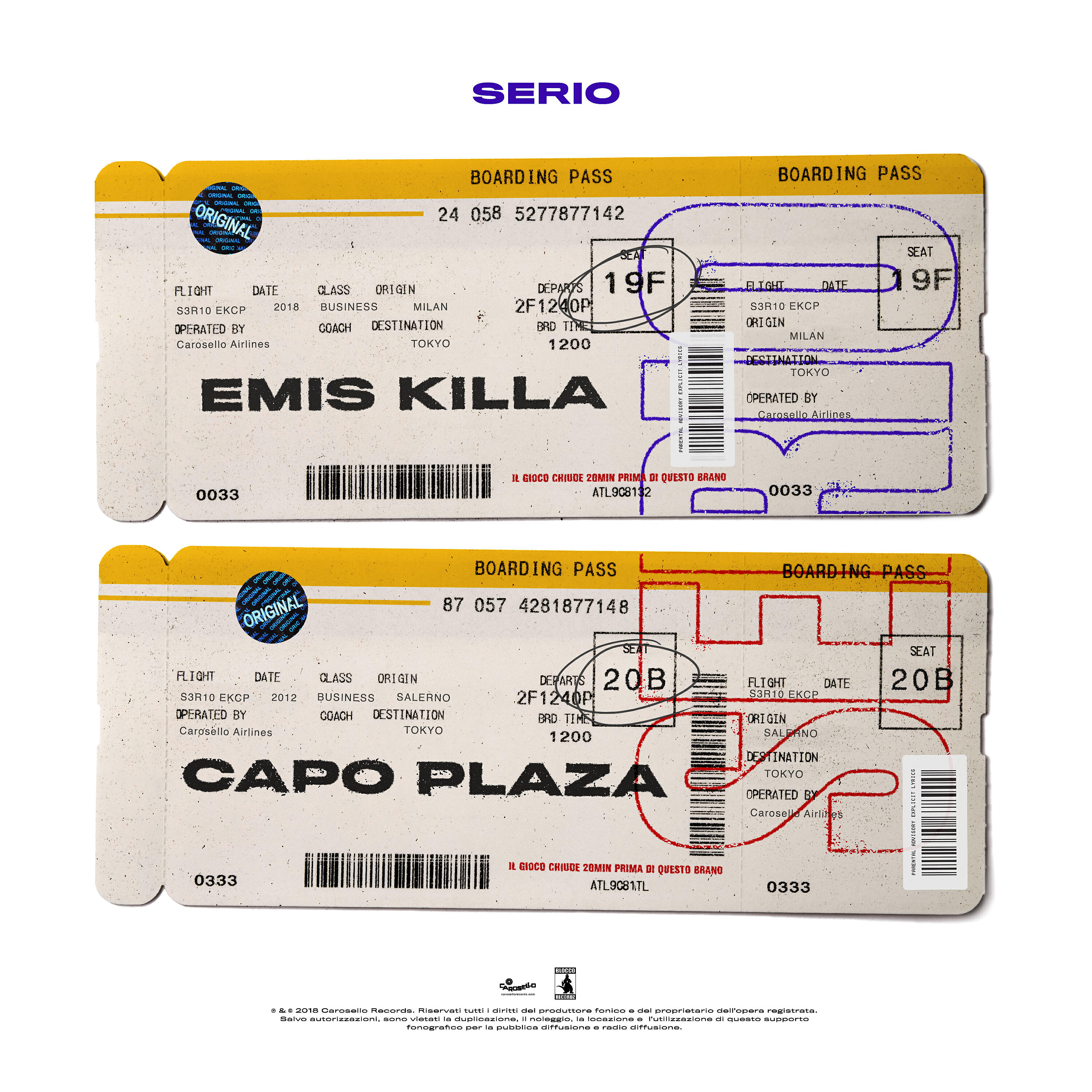 Emis Killa - Serio (feat. Capo Plaza)