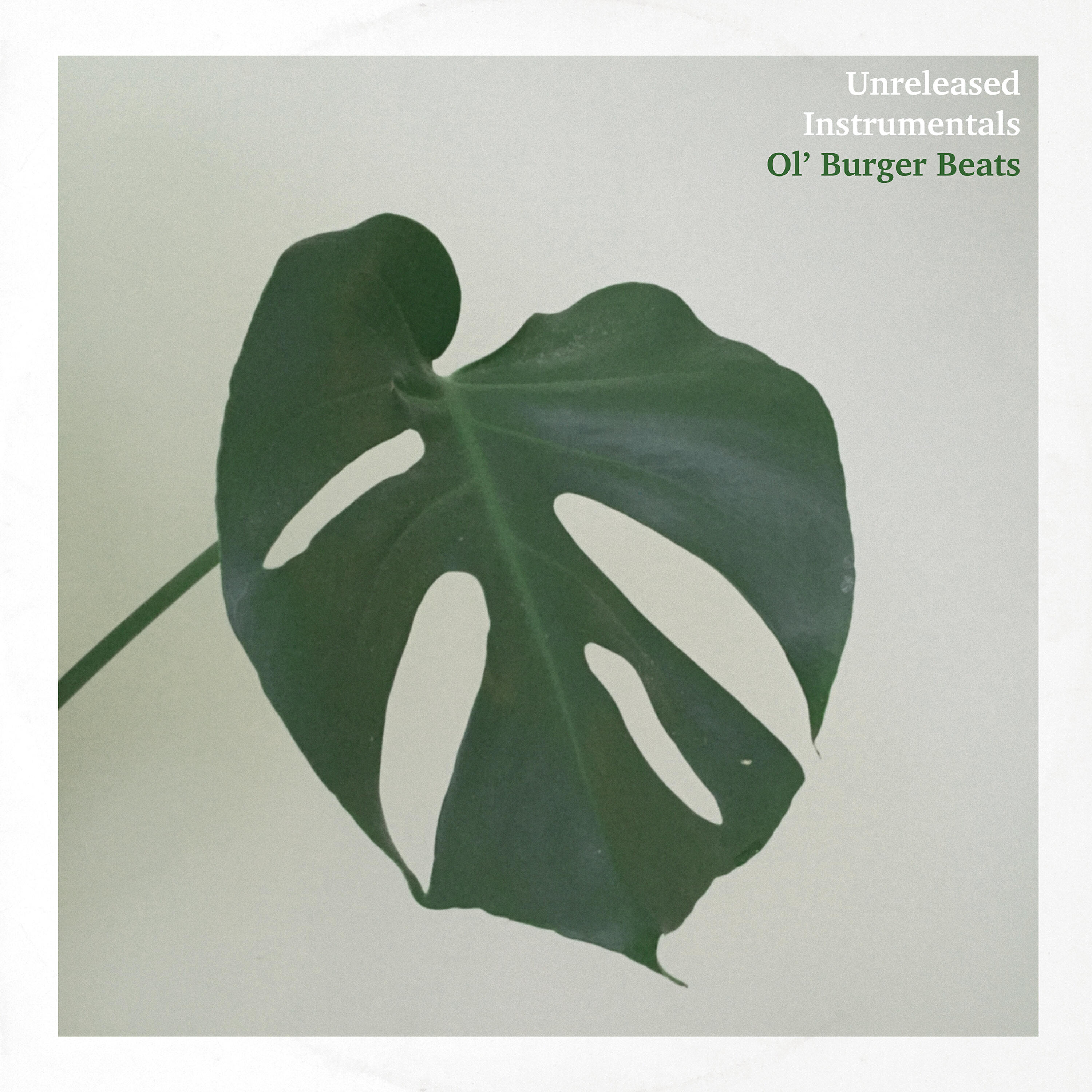 Ol' Burger Beats - Immaculate