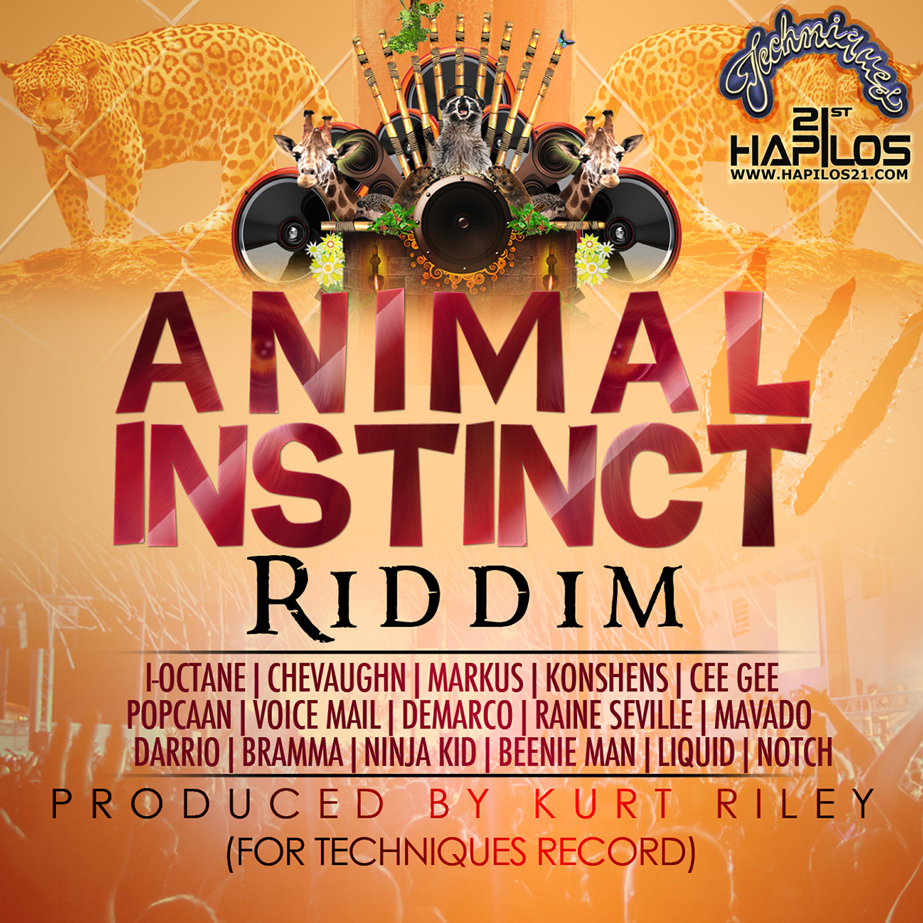 Альбом Animal Instinct Riddim исполнителя Various Artists