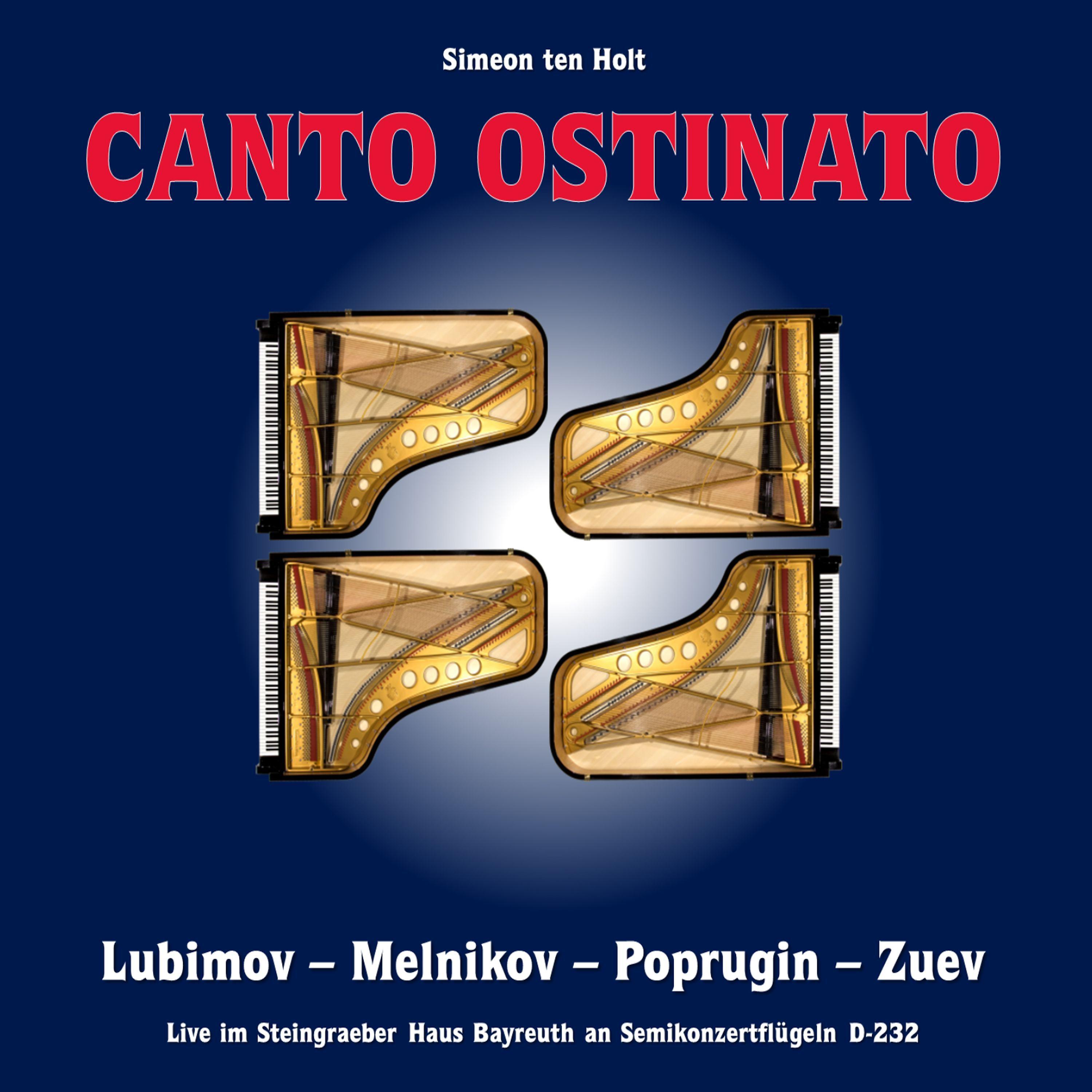 Постер альбома Ten Holt: Canto Ostinato