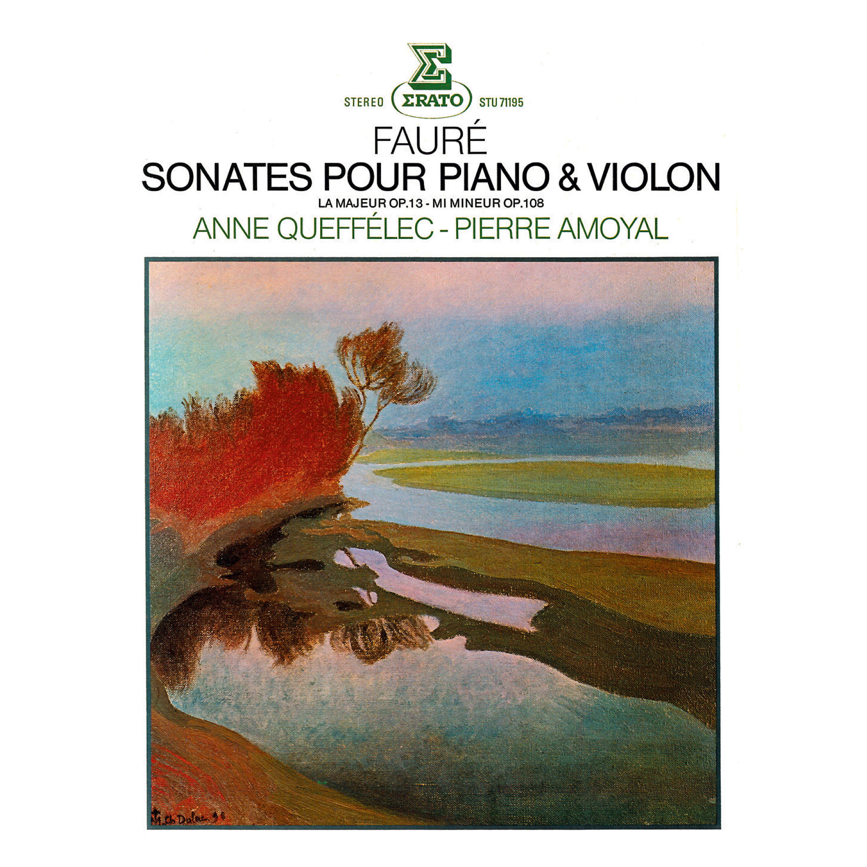 Anne Queffelec - Violin Sonata No. 1 in A Major, Op. 13: IV. Allegro quasi presto