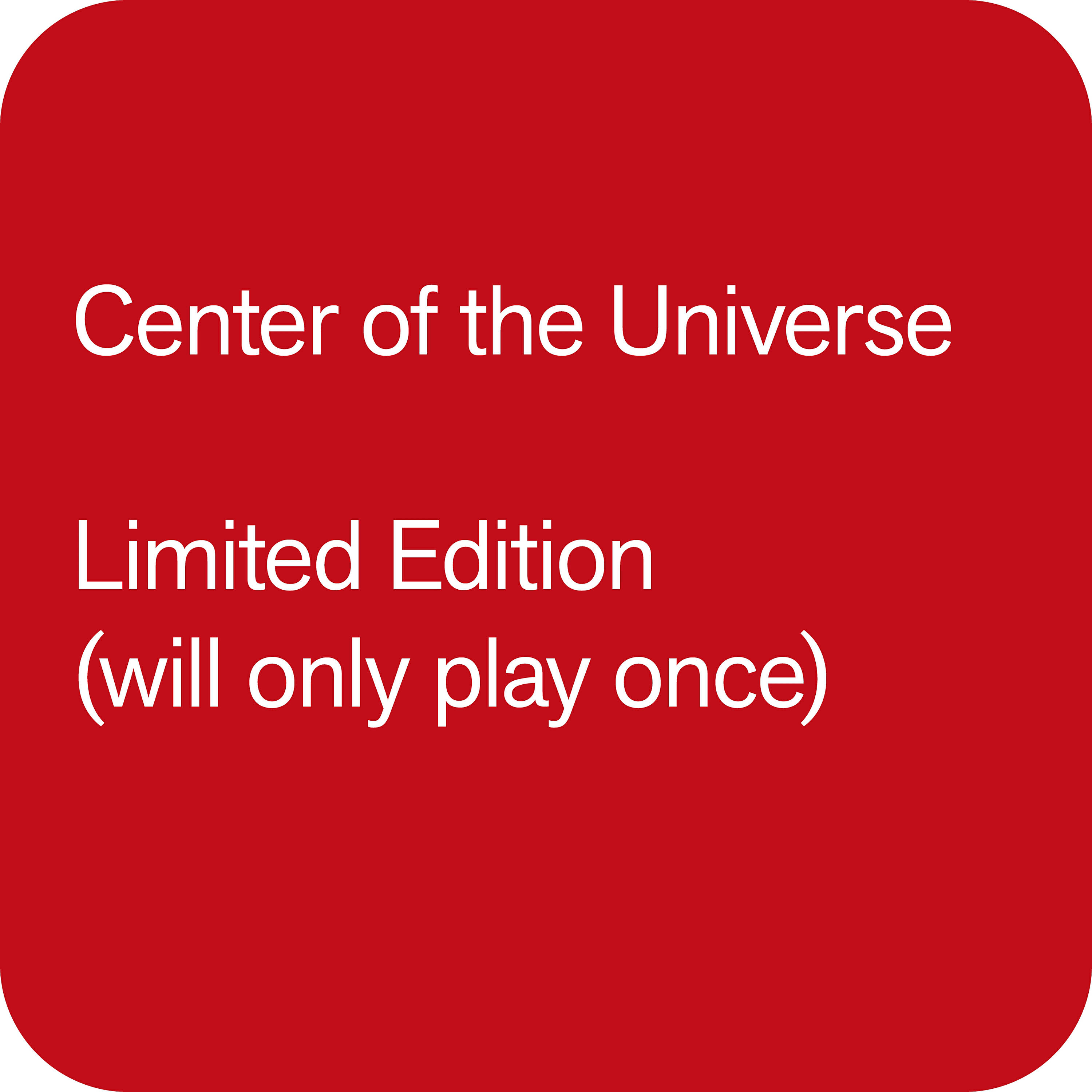 Center Of The Universe - Parallel Realities (Ya Tosiba Remix)