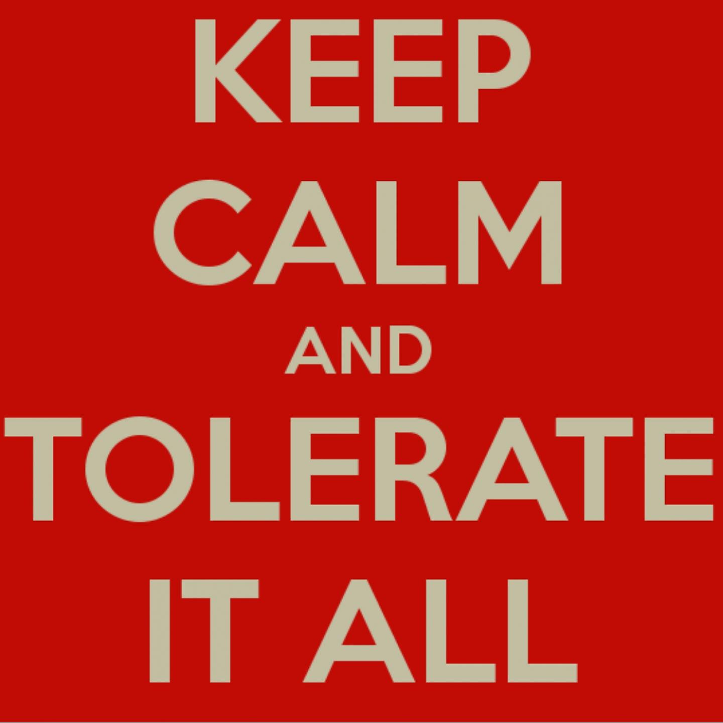Постер альбома Let's Tolerate