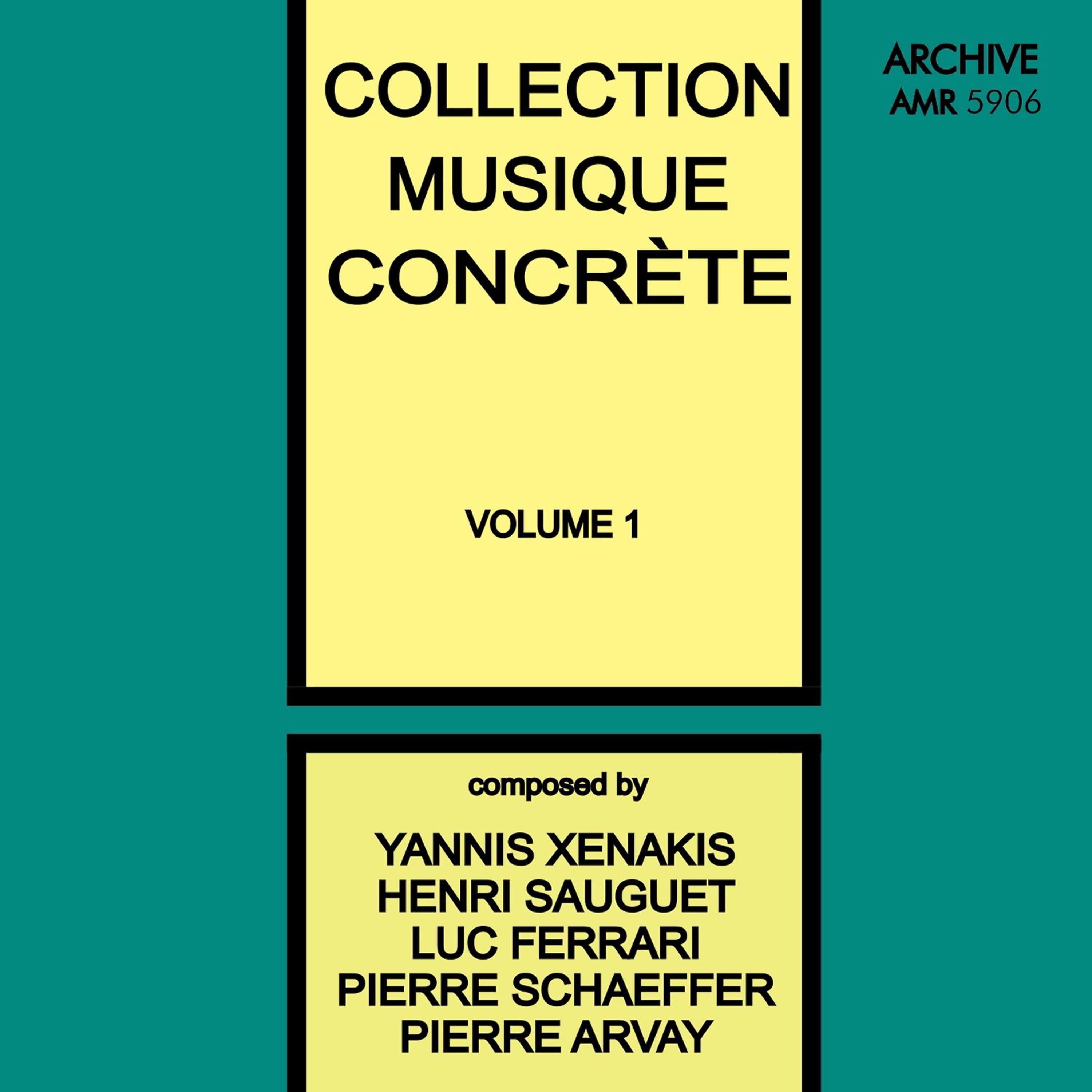 Постер альбома Collection Musique Concrète, Vol. 1
