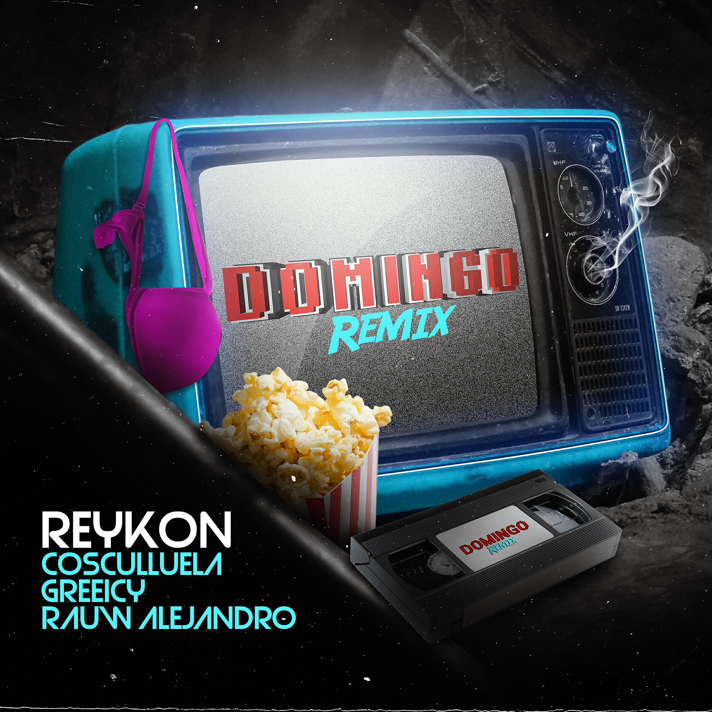 Reykon - Domingo (Reykon, Cosculluela, Greeicy & Rauw Alejandro) [Remix]