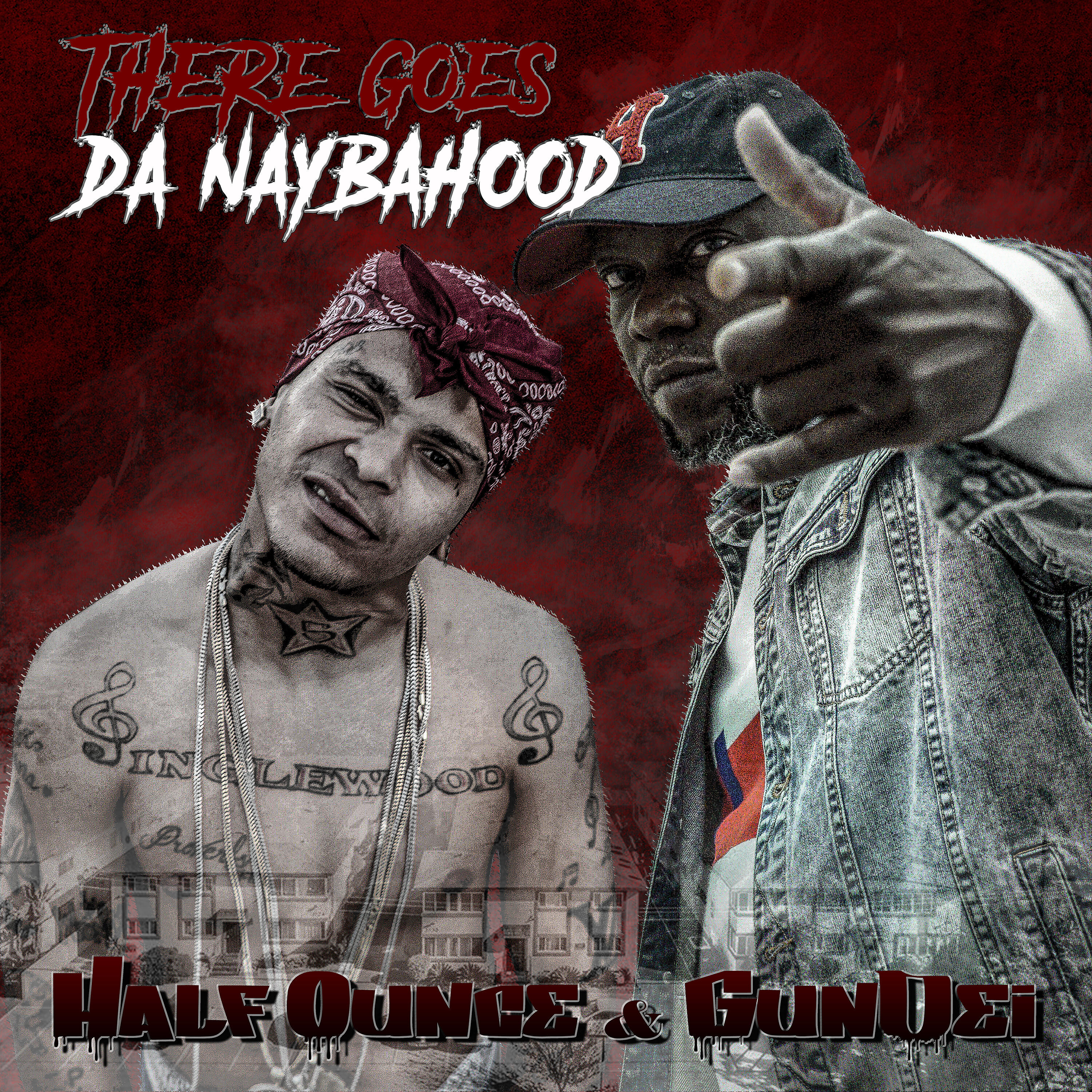 HALF OUNCE - Blood'N & Crip'N (feat. Ryan Mc, Scarecrow & Blvk)