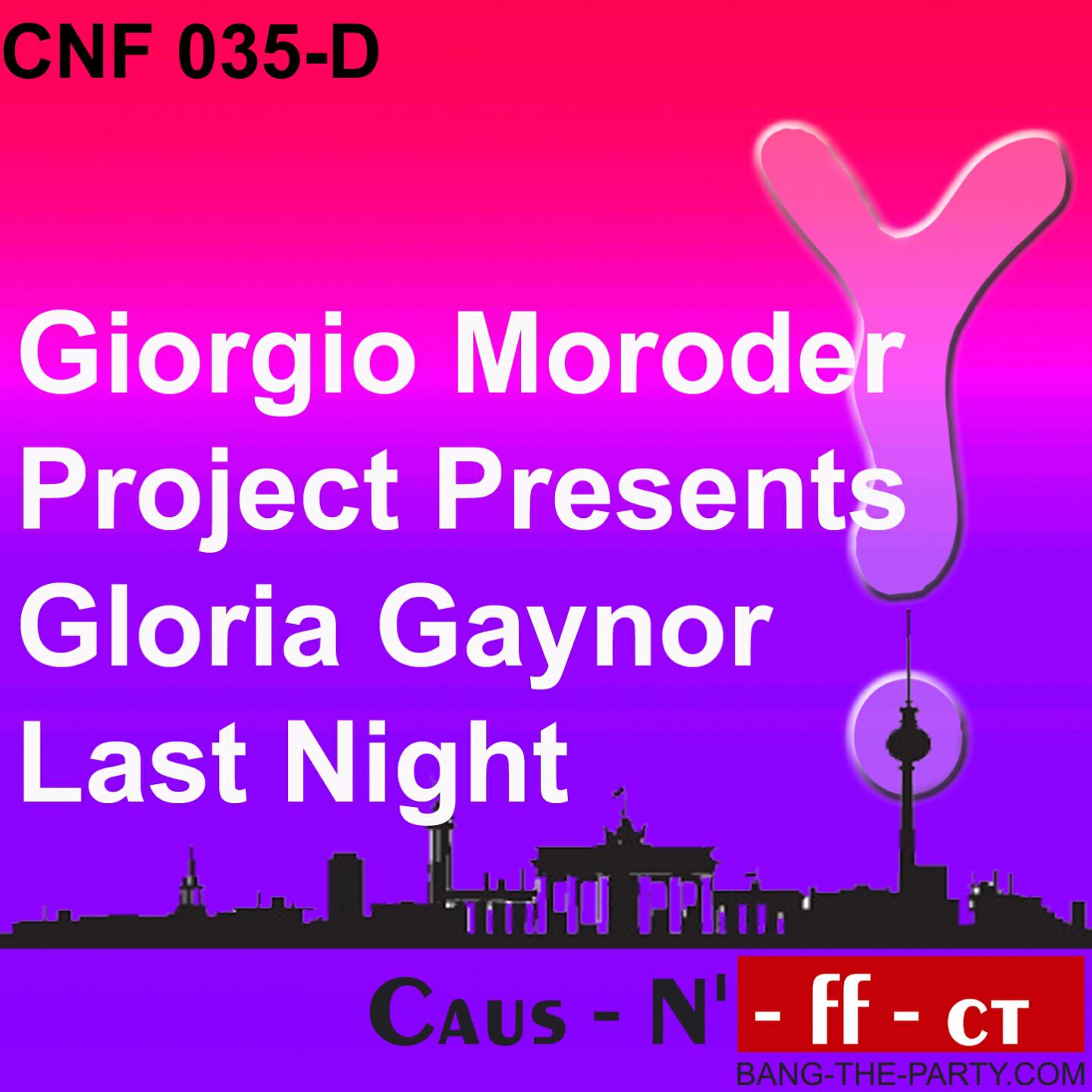Gloria Gaynor - Last Night (Eric D. Clark Remix)