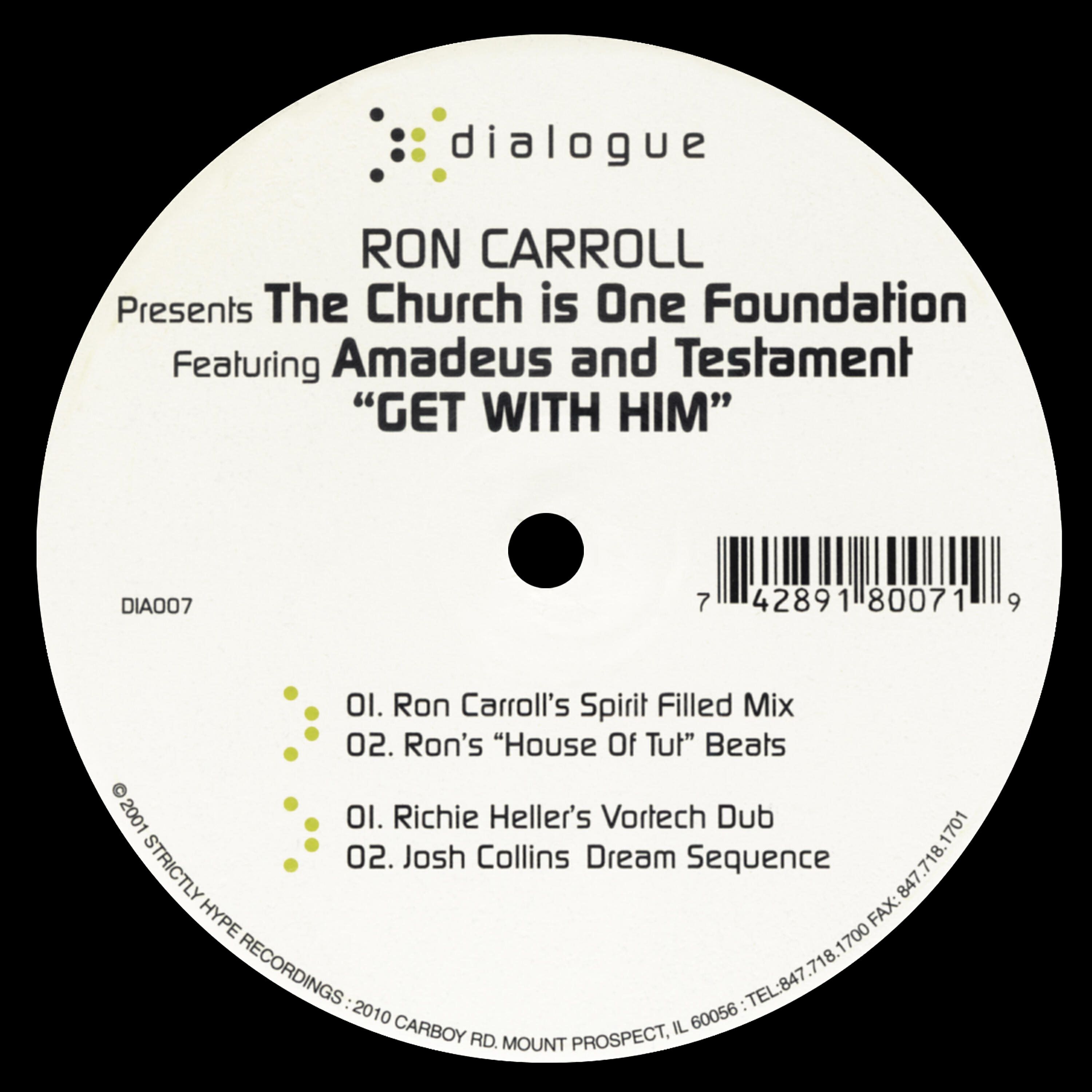 AMADEUS - Get with Him (Ron Carroll's Spirit Filled Mix)