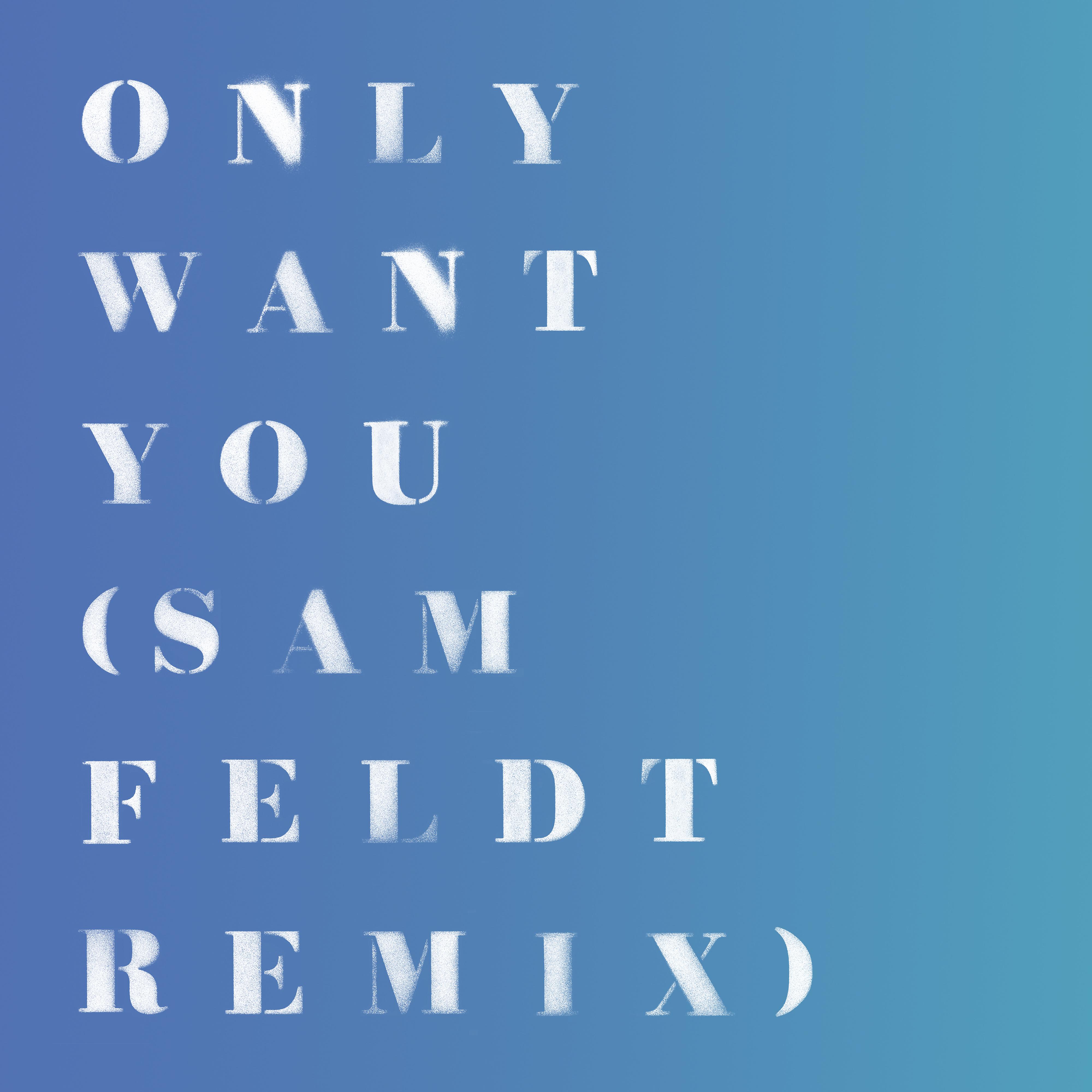 Постер альбома Only Want You (Sam Feldt Remix)