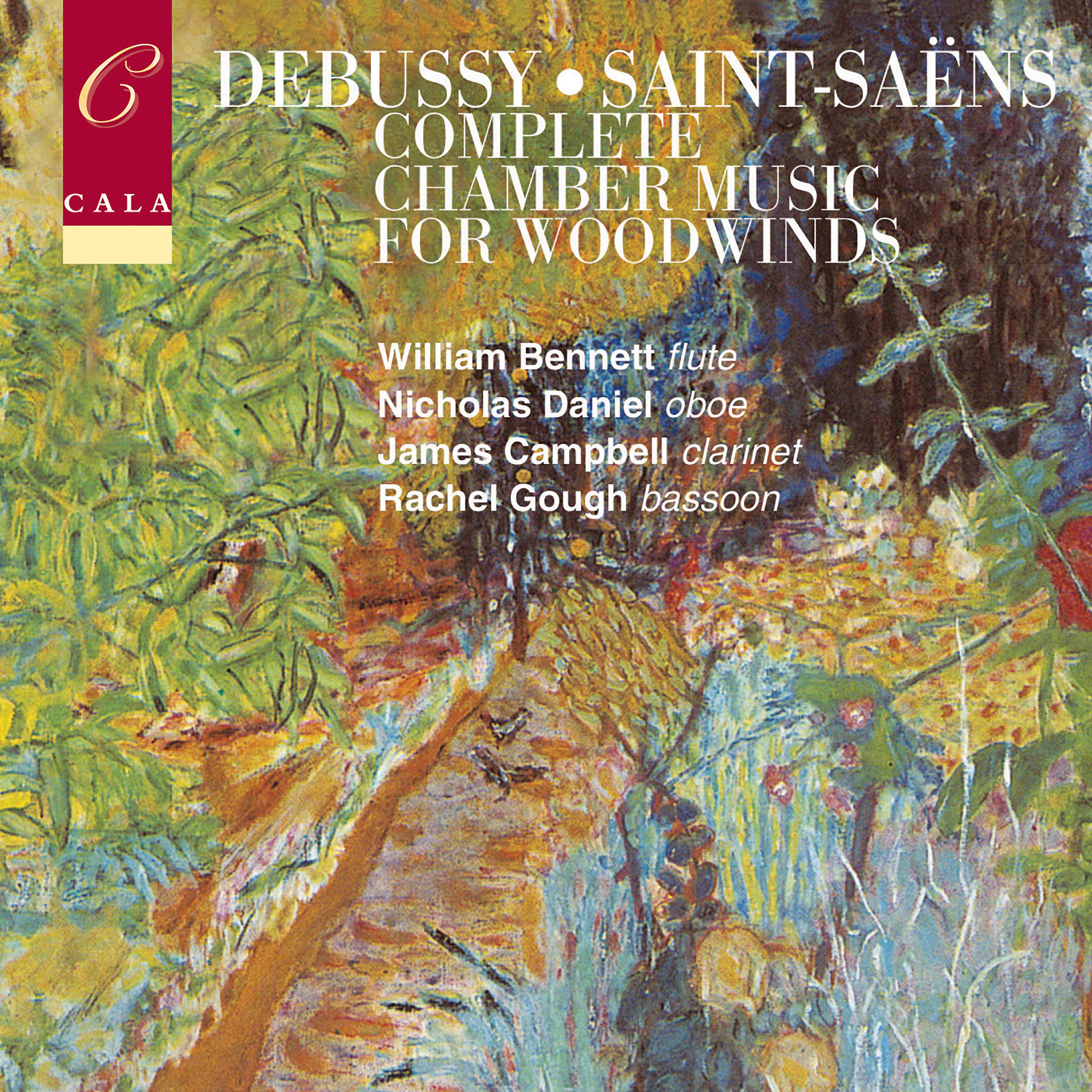 Постер альбома French Chamber Music for Woodwinds, Volume One: Debussy and Saint-Saëns