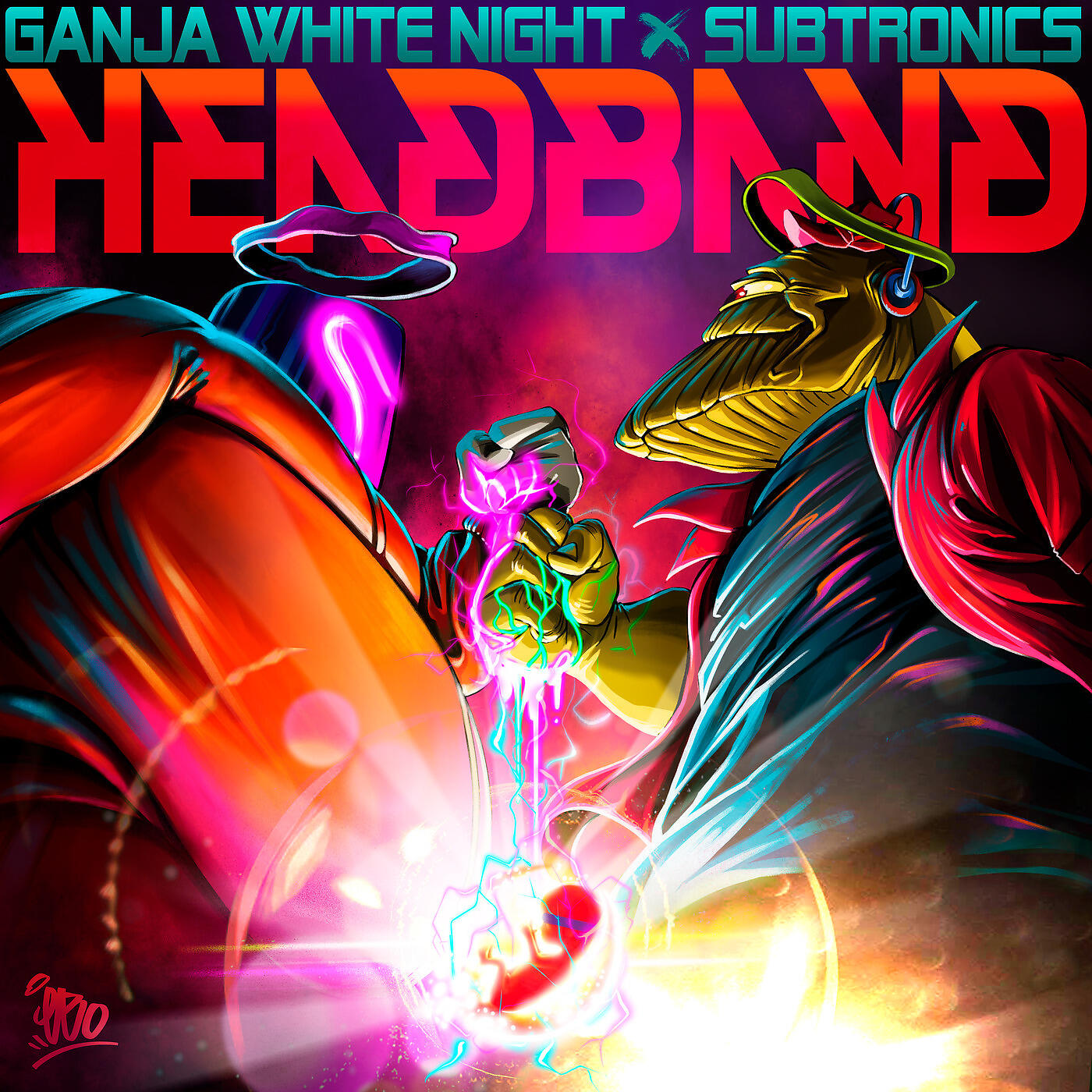 Ganja White Night - Headband