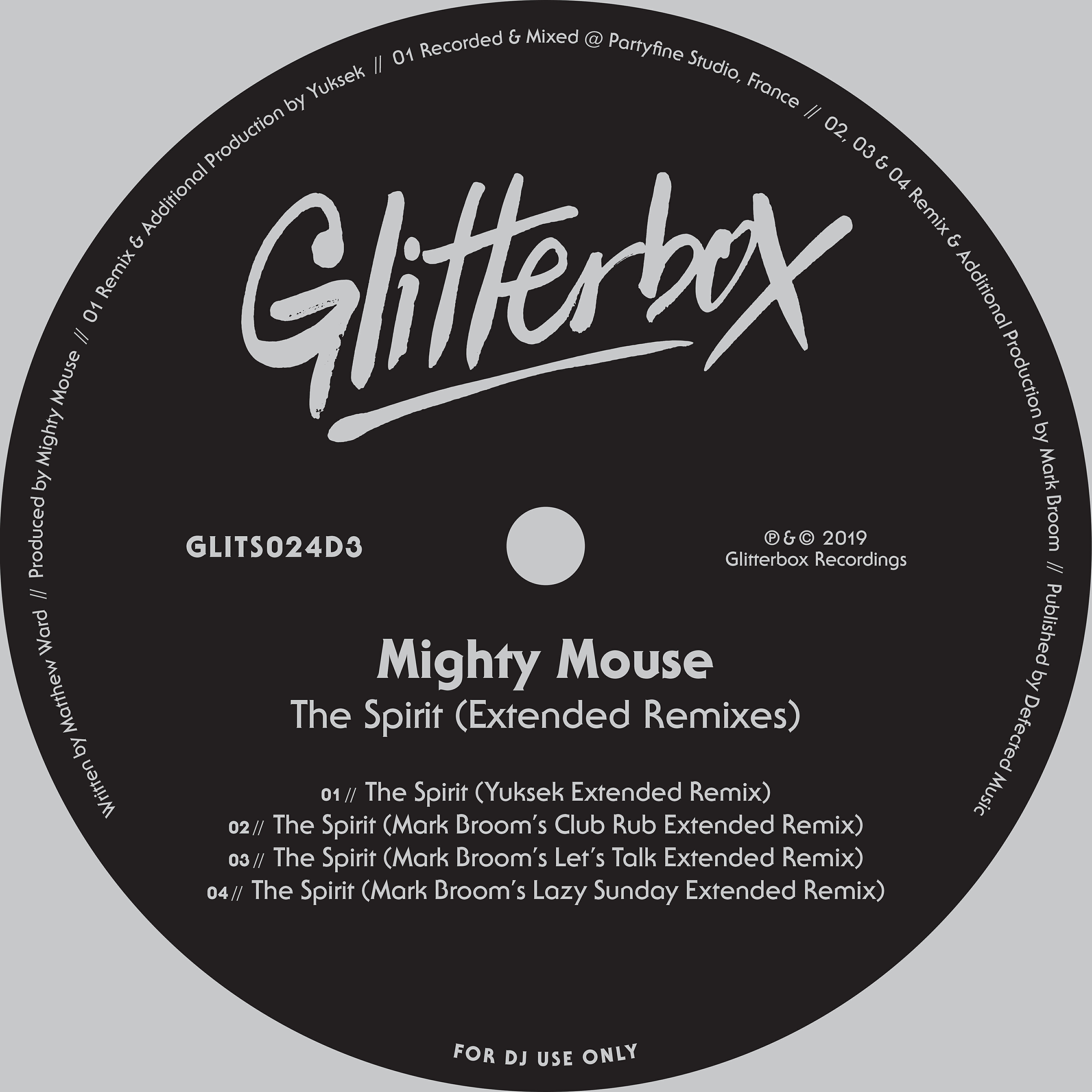 Mighty Mouse - The Spirit (Mark Broom's Let's Talk Extended Remix)