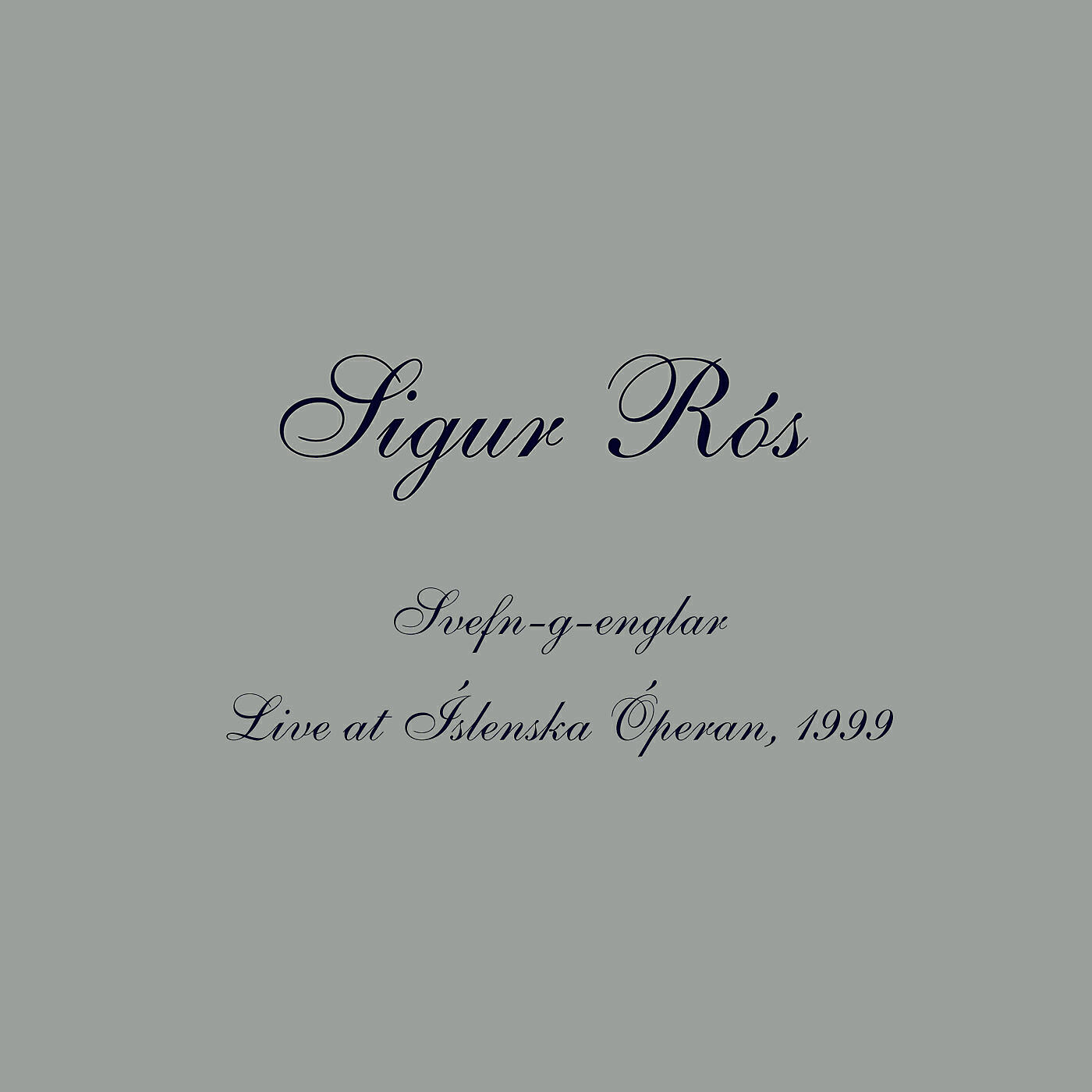 Sigur Ros - Svefn-g-englar (Live at Íslenska Óperan, 1999)