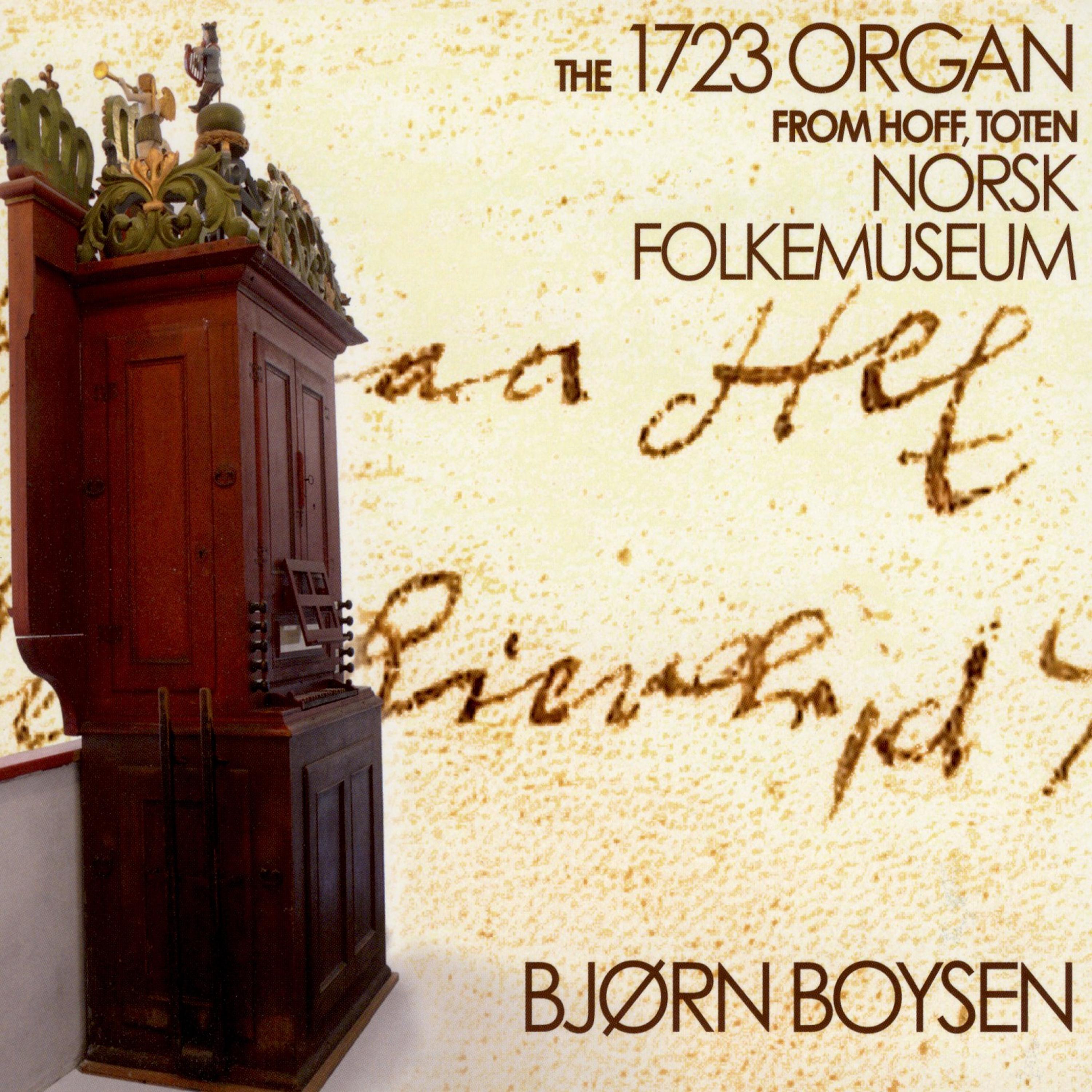 Постер альбома The 1723 Organ from Hoff, Norsk Folkemuseum