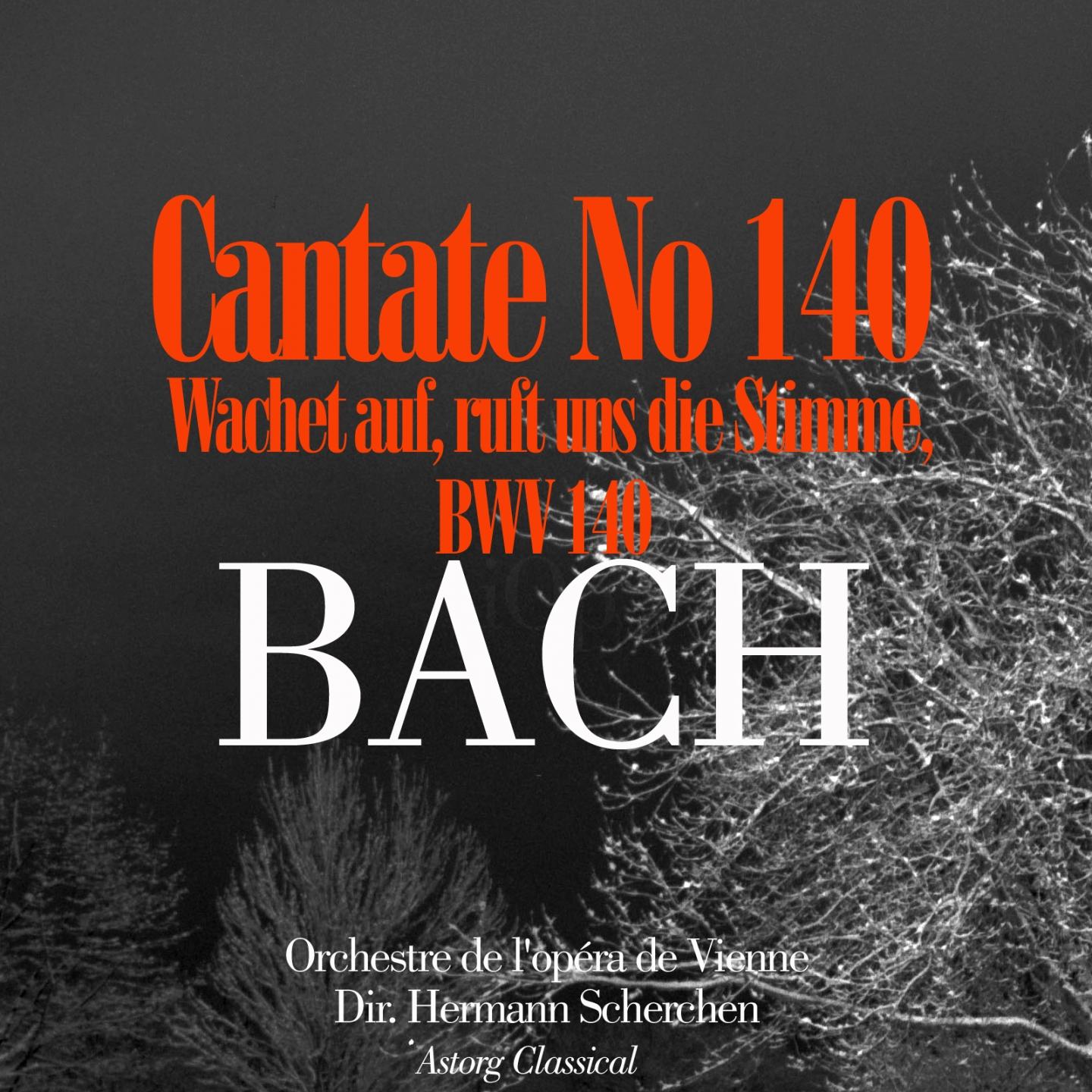Постер альбома Bach: Cantate No. 140 'Wachet Auf'